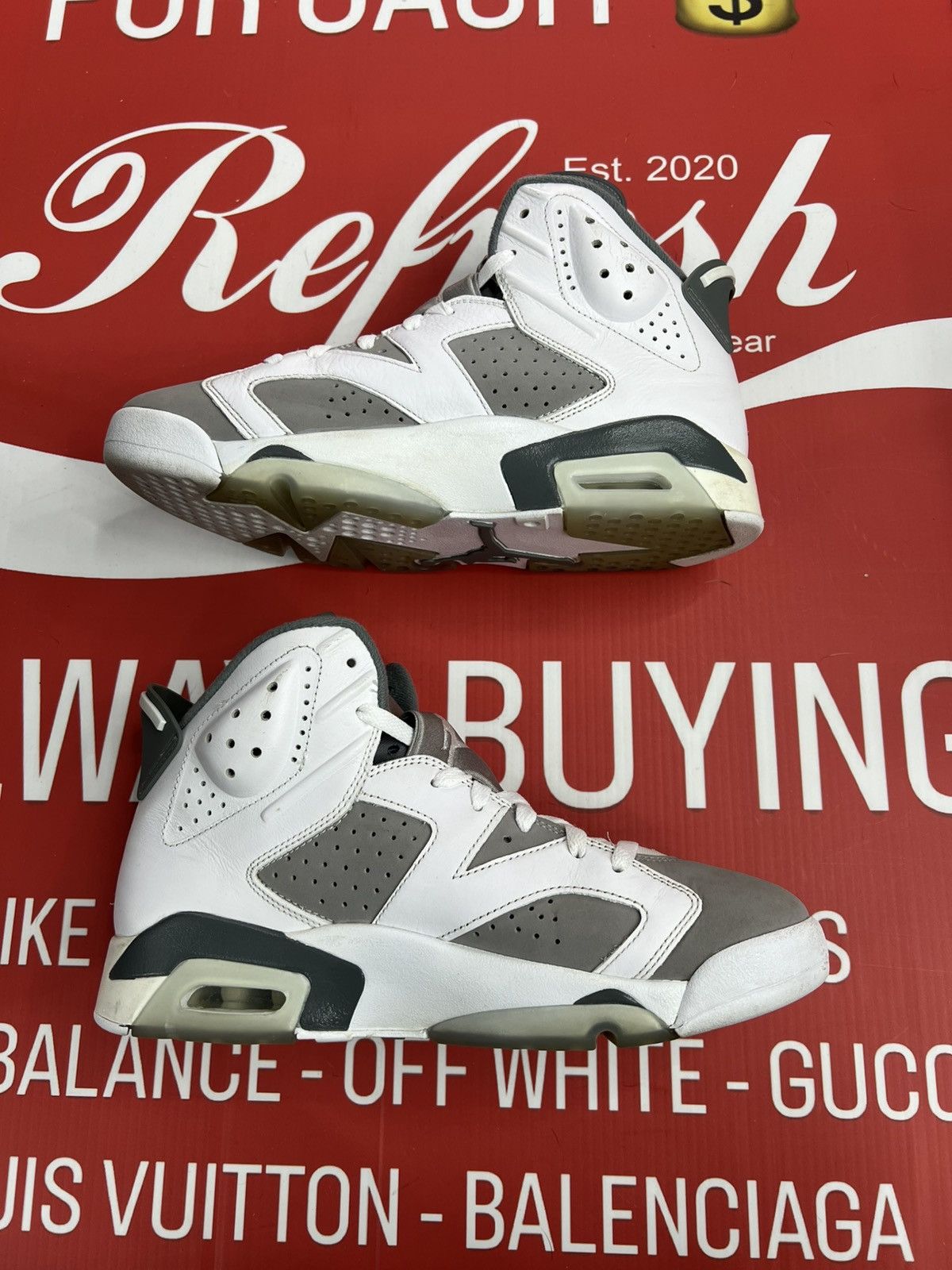 Jordan Brand Air Jordan 6 Retro Cool Grey Size 9 (CT8529-100) Size US 9 / EU 42 - 3 Thumbnail