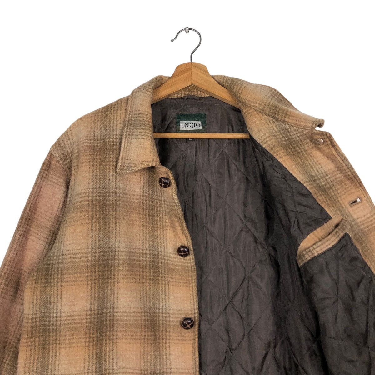 Japanese Brand Vintage Work Chore Jacket Uniqlo Issey Miyake Tartan Design Size US M / EU 48-50 / 2 - 12 Thumbnail