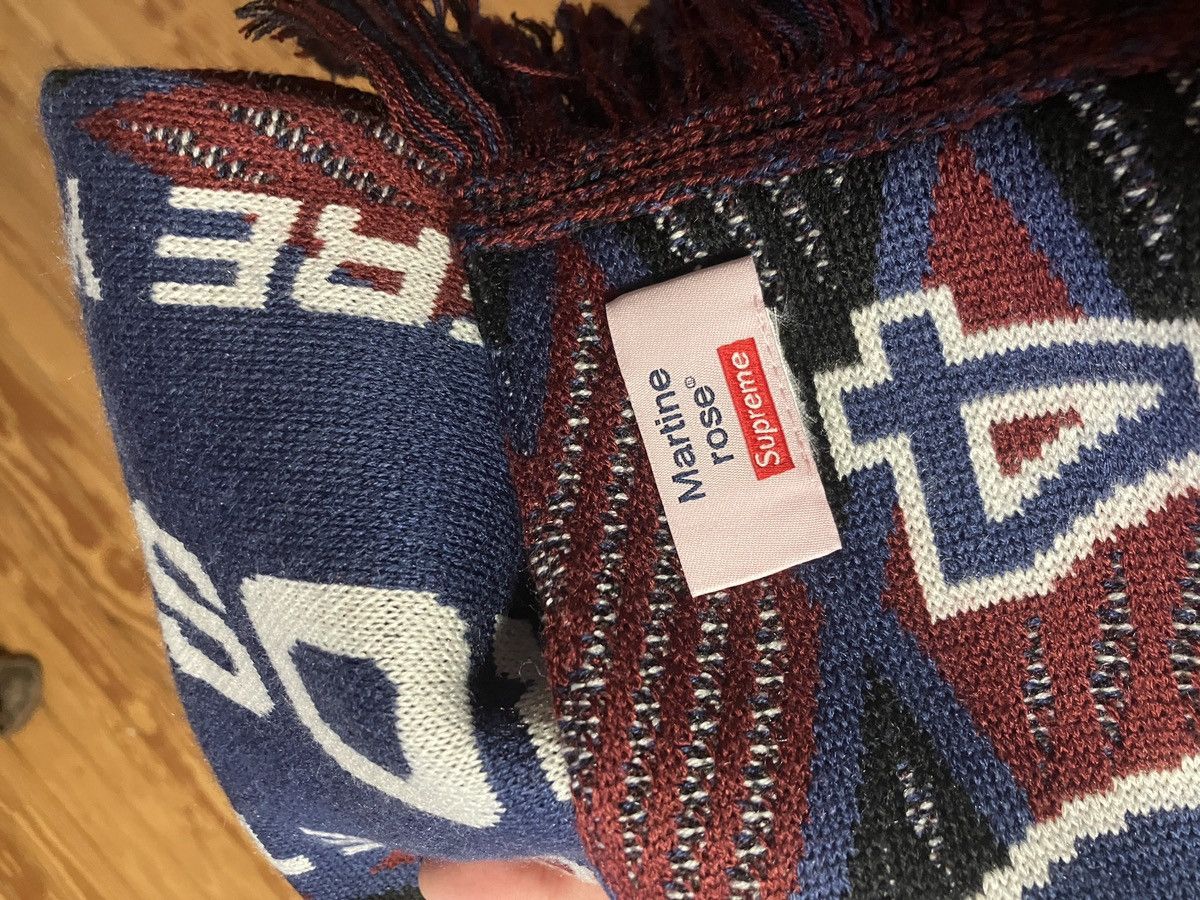 Supreme Martine Rose Scarf マフラー ネイビー Supreme Martine Rose Scarf (FW24) - $138