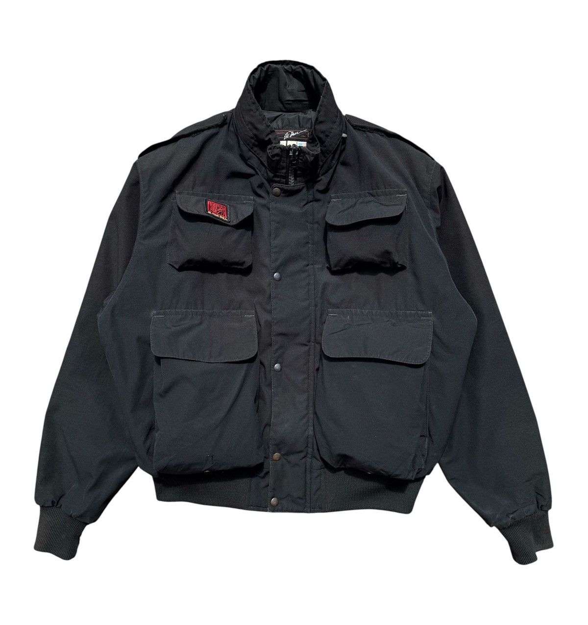 Vintage Vtg ALMAR Cargos Bomber Thinsulate Jacket like Issey miyake Size US L / EU 52-54 / 3 - 1 Thumbnail