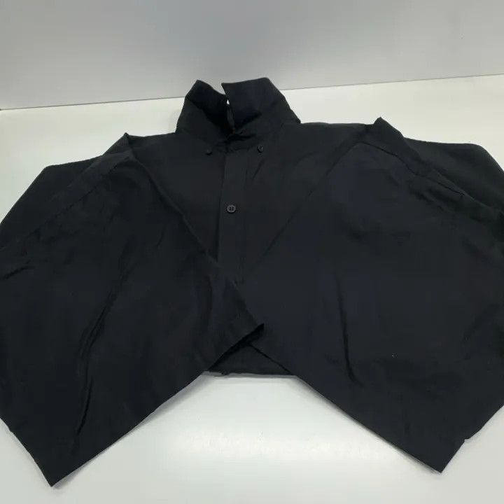 Balenciaga Balenciaga Balenciaga Black Short Sleeve ButtonUp Shirt -2 Size US M / EU 48-50 / 2 - 5 Thumbnail