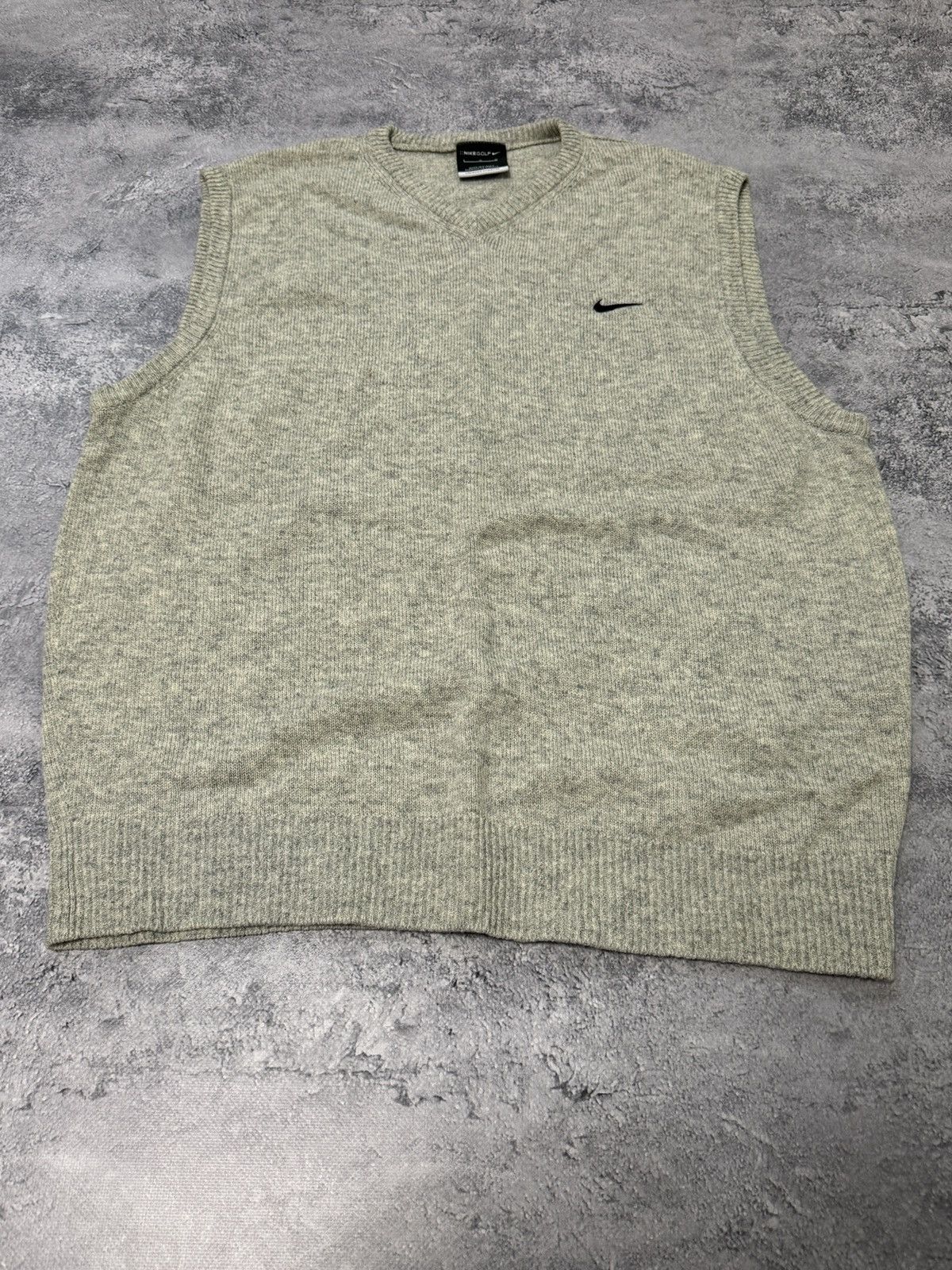 Nike × Vintage Vintage Nike Golf Wool West Grey Size L Size US L / EU 52-54 / 3 - 3 Thumbnail
