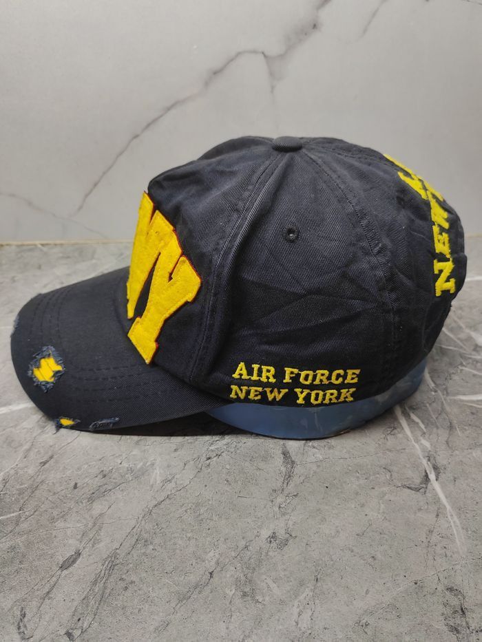Japanese Brand Vintage AFNY Distressed Style Cap Hat Size ONE SIZE - 4 Thumbnail