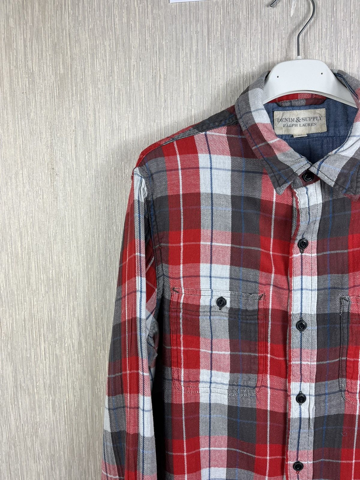 Denim & Supply Ralph Lauren × Ralph Lauren × Vintage Vintage Ralph Lauren denim & supply flannel double shirt Size US M / EU 48-50 / 2 - 4 Thumbnail