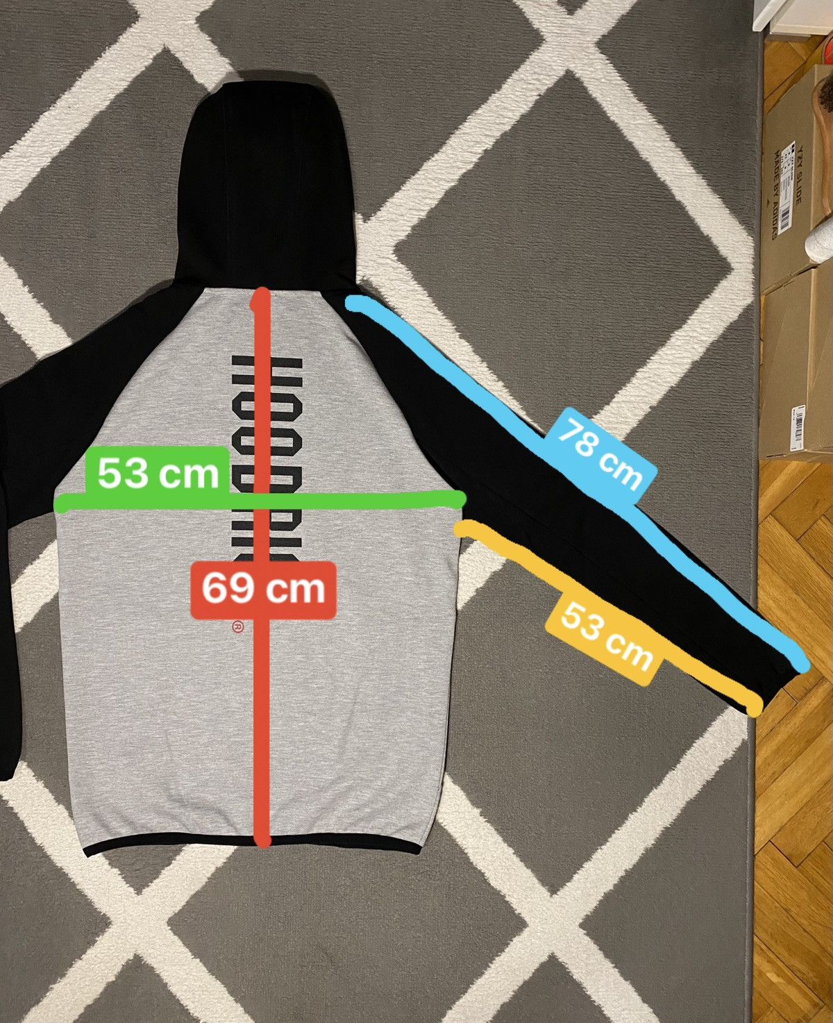 Trapstar London Hoodrich men’s zip up hoodie drill S M Size US S / EU 44-46 / 1 - 14 Thumbnail