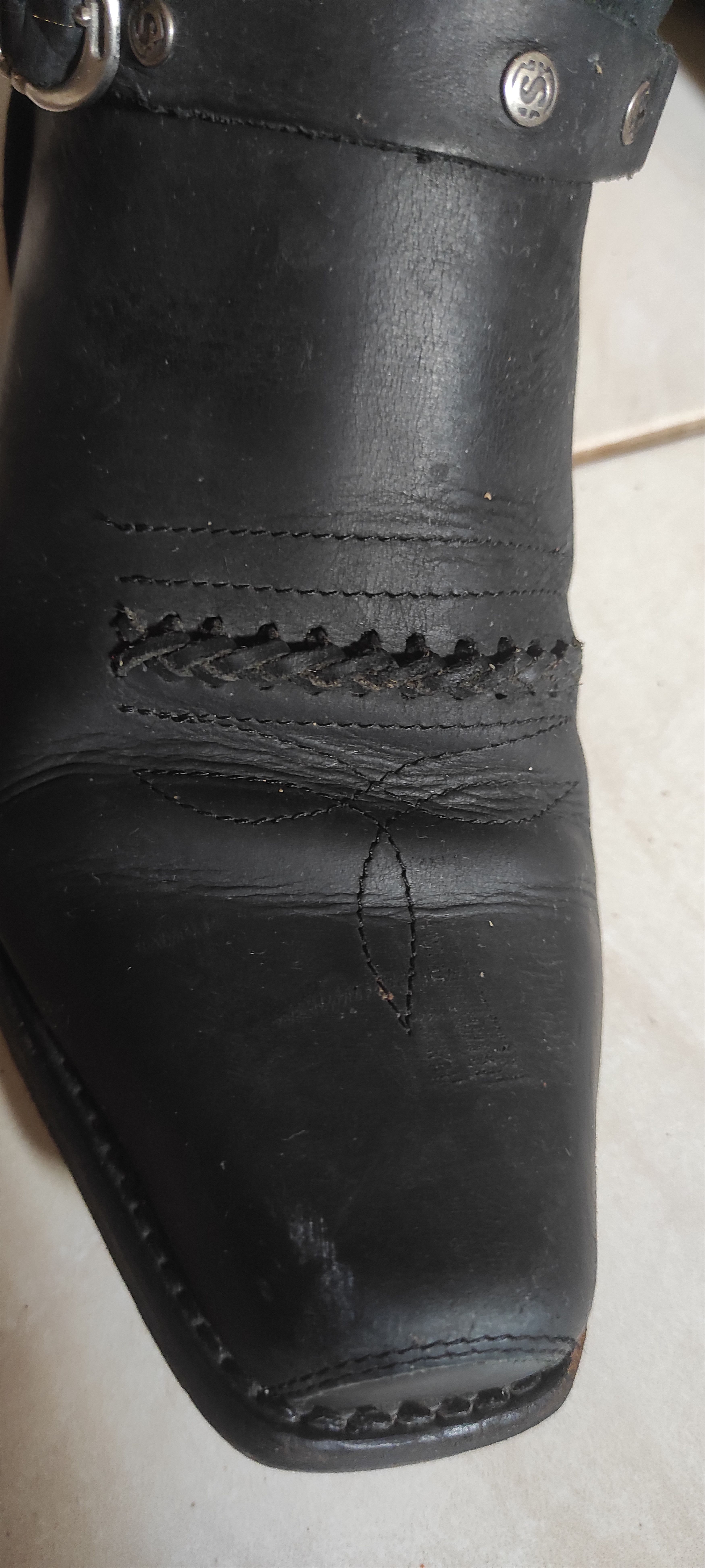 Sendra Sendra Biker Western Boots Santiags Square Toe Size US 8.5 / EU 41-42 - 14 Thumbnail