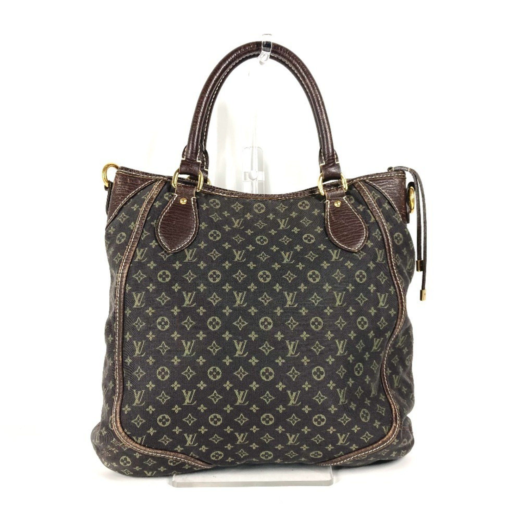 Louis Vuitton M95617 Monogram Mini Lin Besace Anjou 2Way Bag Handbag Crossbody Shoulder Canvas Women's Brown