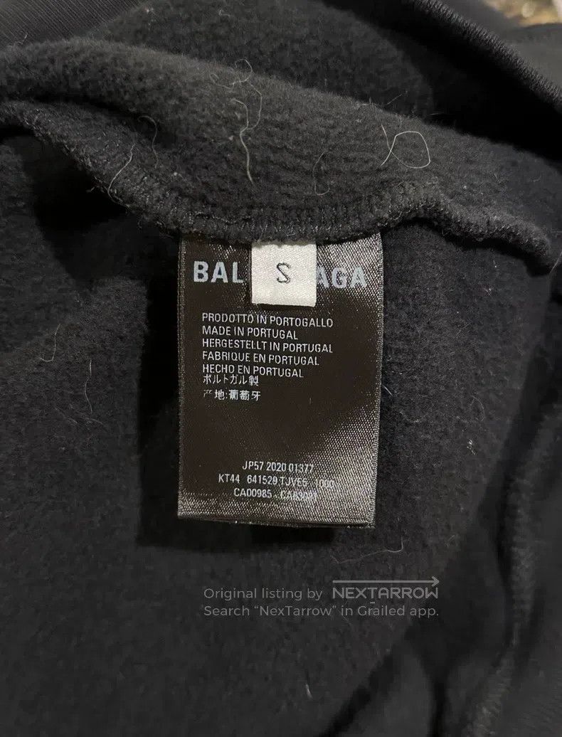 Balenciaga Balenciaga Campaign slogan hoodie Size US S / EU 44-46 / 1 - 8 Thumbnail