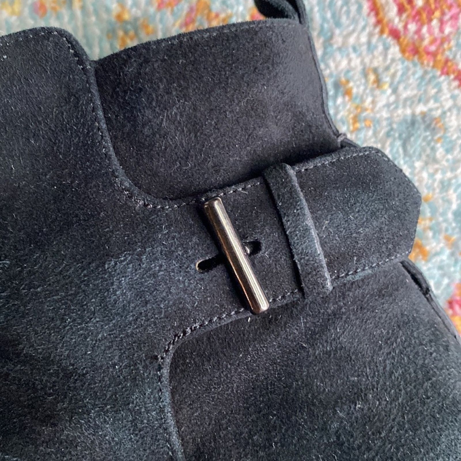 Other REED KRAKOFF $1k Blk Suede Italian Chelsea Boots 37.5 US 7.5 Size US 7.5 / IT 37.5 - 8 Thumbnail