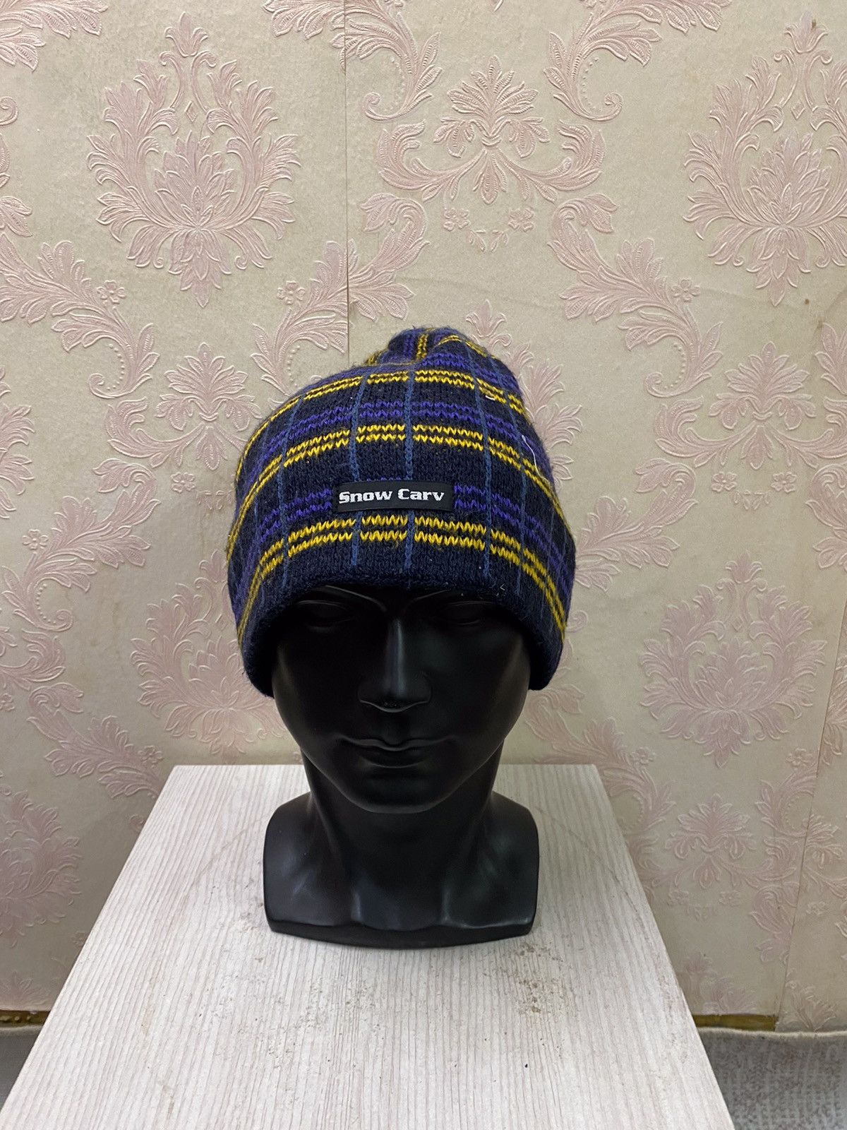 Japanese Brand × Kapital × Vintage Japanese Brand Rare Design Stripe Beanie Hat Size ONE SIZE - 2 Thumbnail