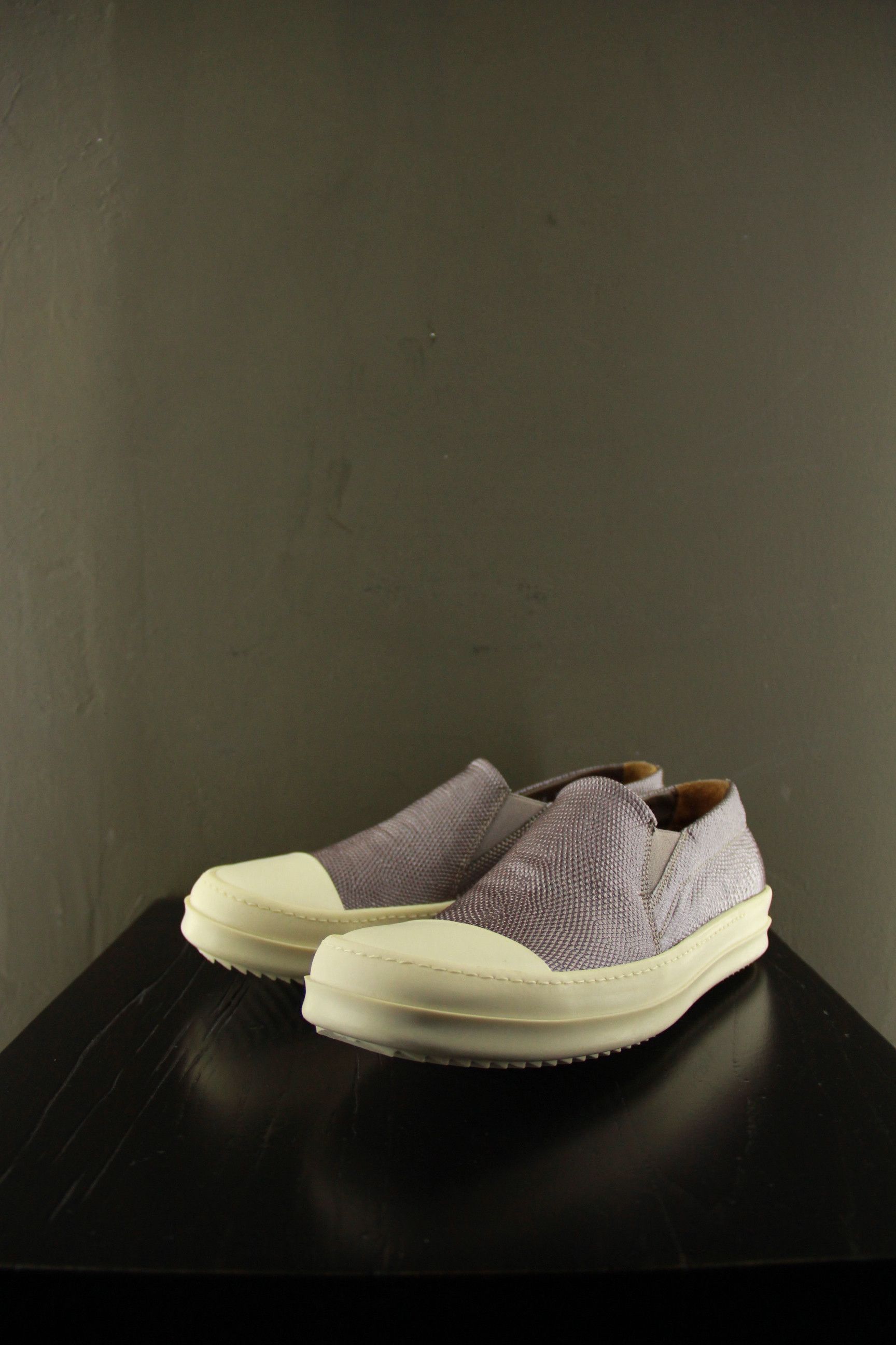 Rick Owens Rick Owens Rose Gold Lizard Skin Slip-Ons Size US 6 / EU 39 - 3 Thumbnail