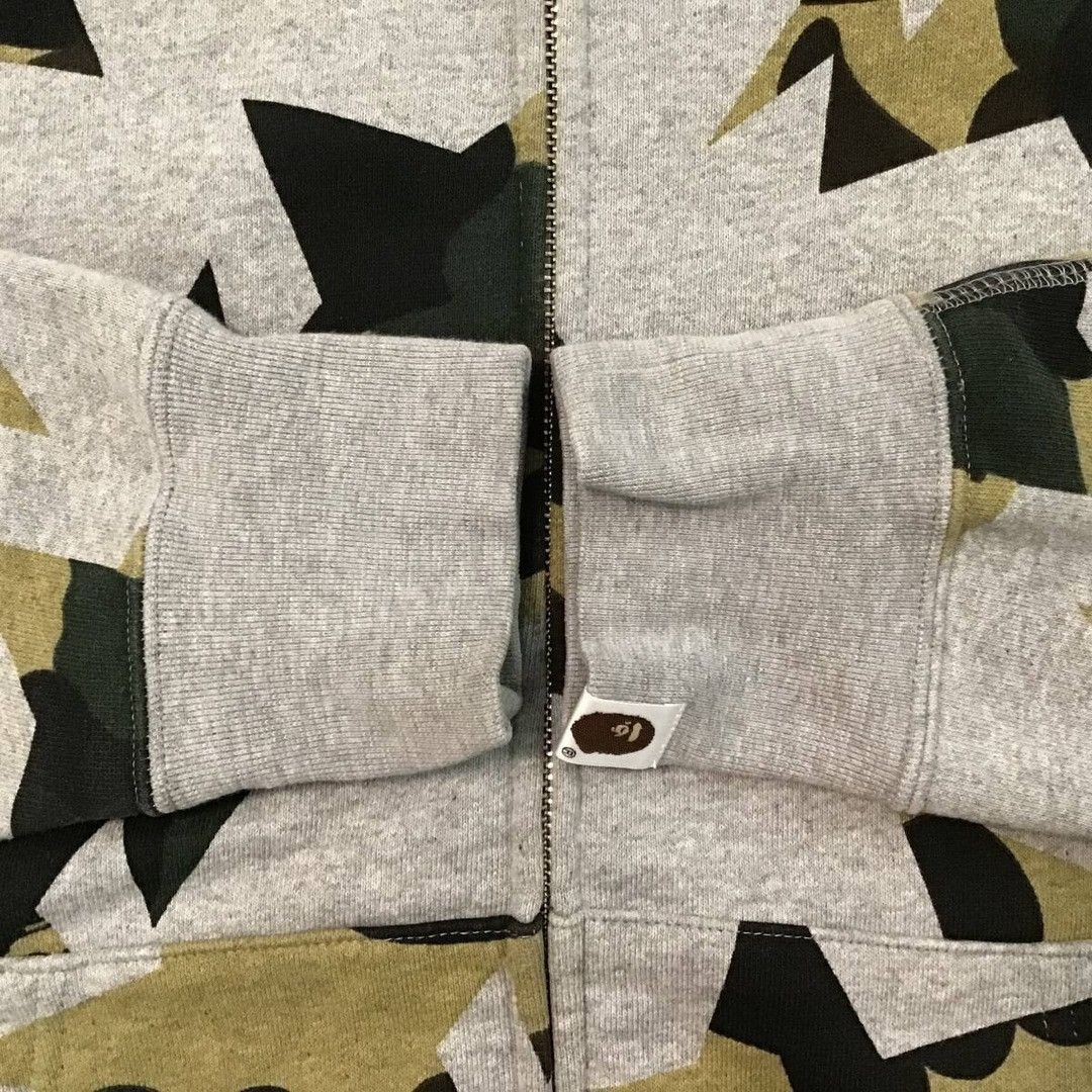 Bape × Nigo BAPE Sta full zip hoodie a bathing ape star BAPE camo NIGO Size US S / EU 44-46 / 1 - 4 Thumbnail