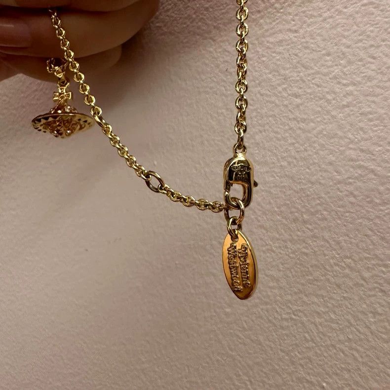 Vivienne Westwood Vivienne Westwood Rivet 3D necklace Size ONE SIZE - 3 Thumbnail