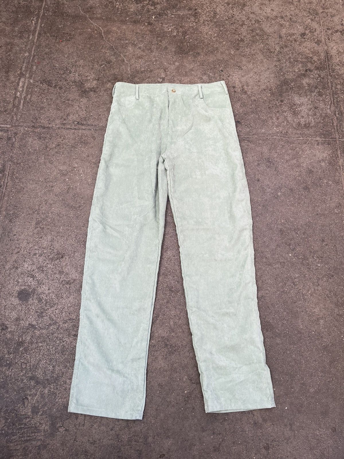 Other Mint Green Corduroy Pants Size US 36 / EU 52 - 1 Thumbnail