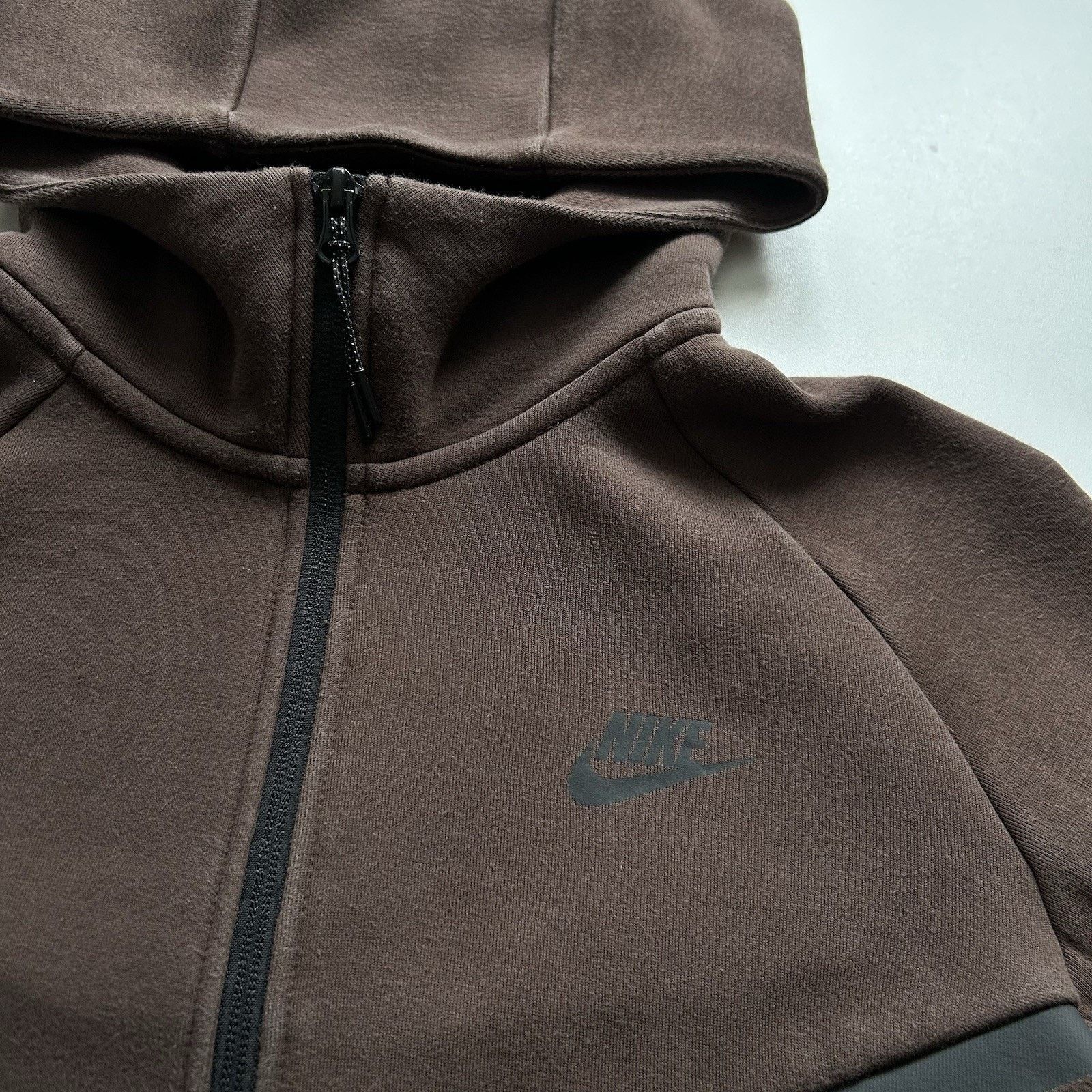 Nike Nike Tech Fleece Windrunner Full Zip Hoodie Brown Small Y2K Size US S / EU 44-46 / 1 - 3 Thumbnail