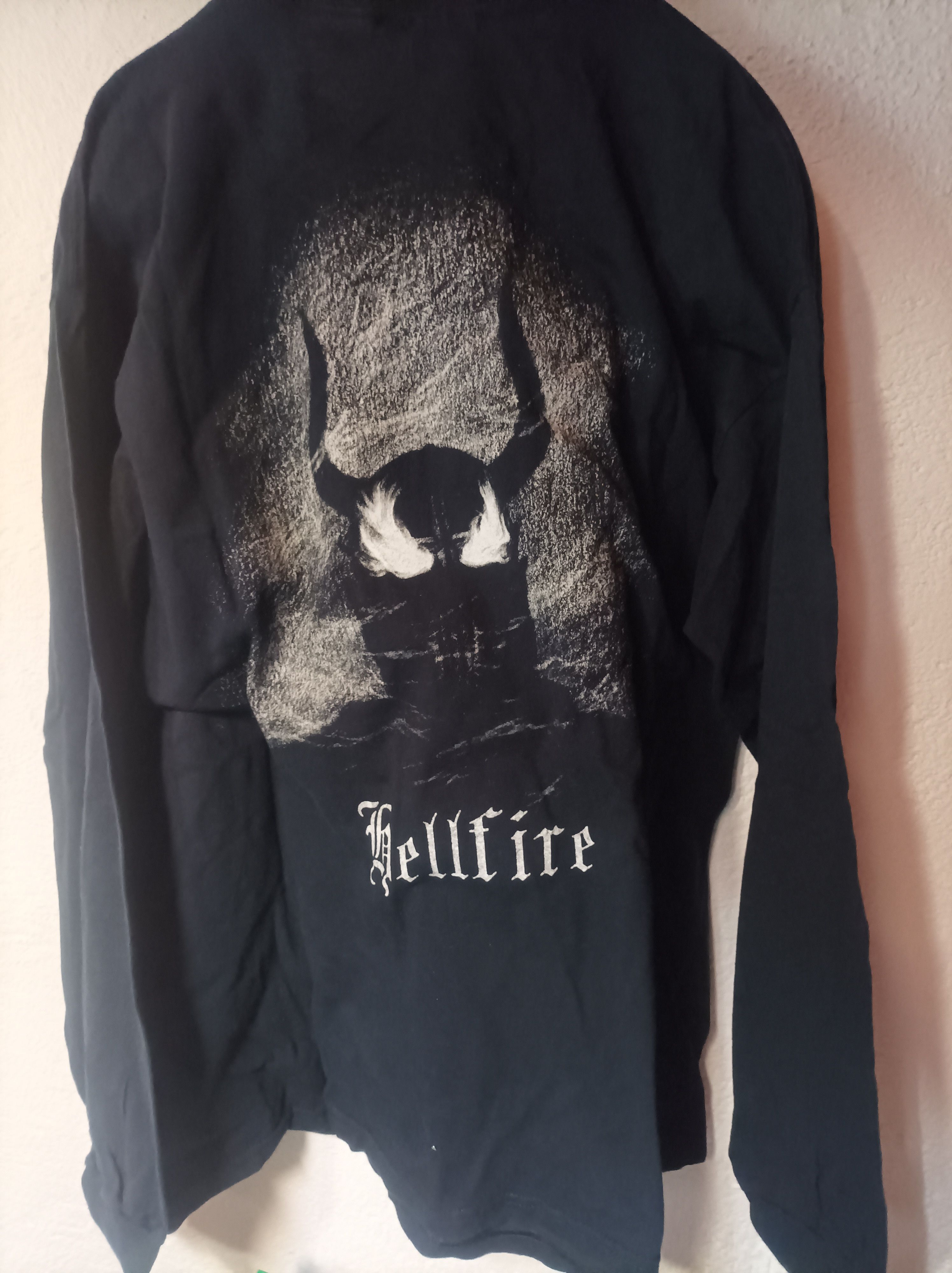 Band Tees × Vintage 1349 hellfire.official 2007.longsleeve Size US XL / EU 56 / 4 - 2 Thumbnail