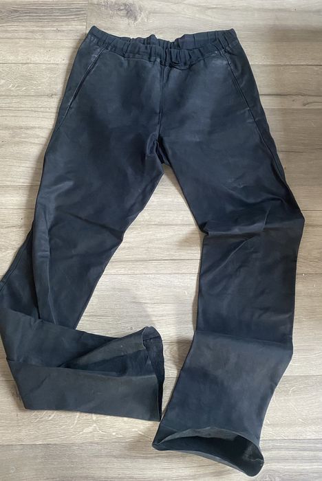 Ma+ Maurizio Amadei leather pants Size M | Grailed