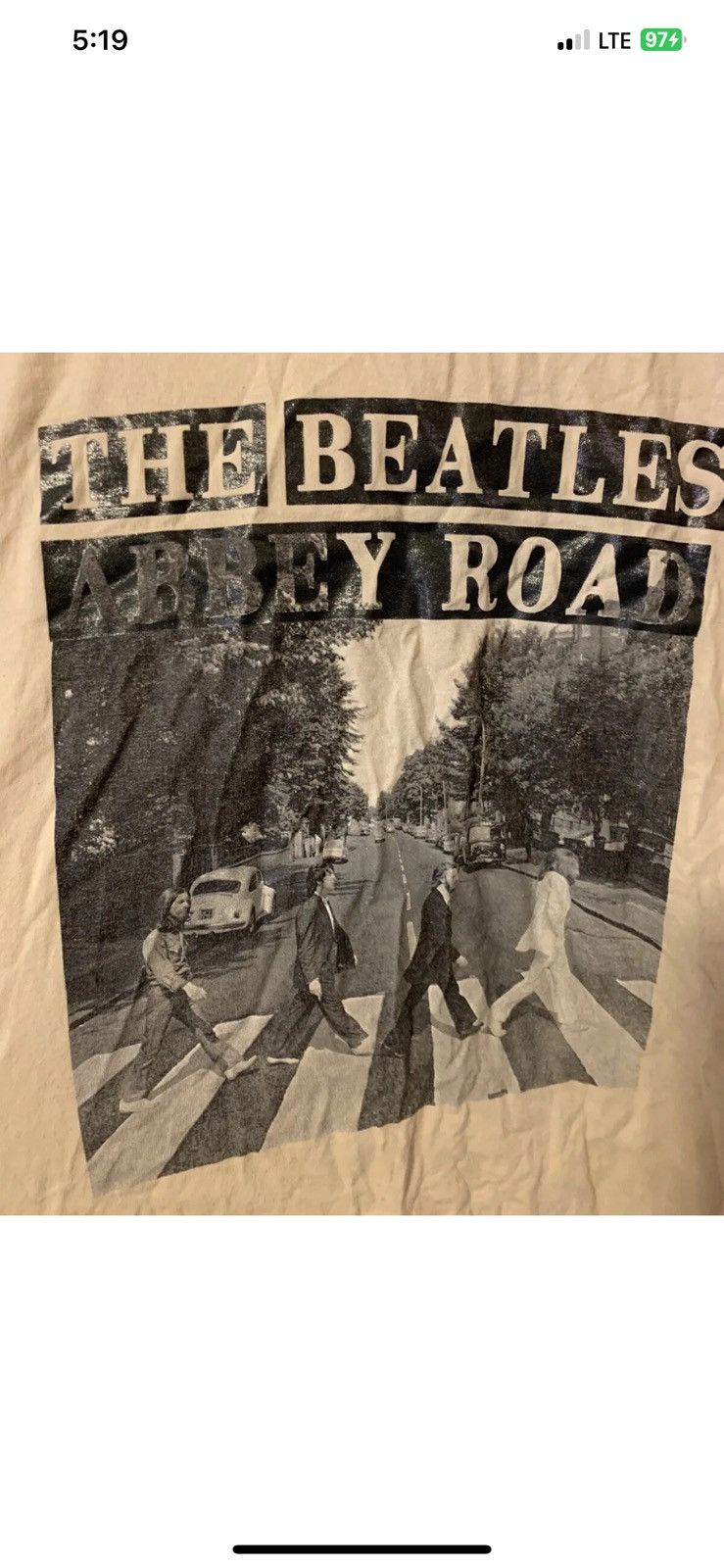 Other The Beatles mens sz M Abbey Road beige t shirt Size US M / EU 48-50 / 2 - 3 Thumbnail
