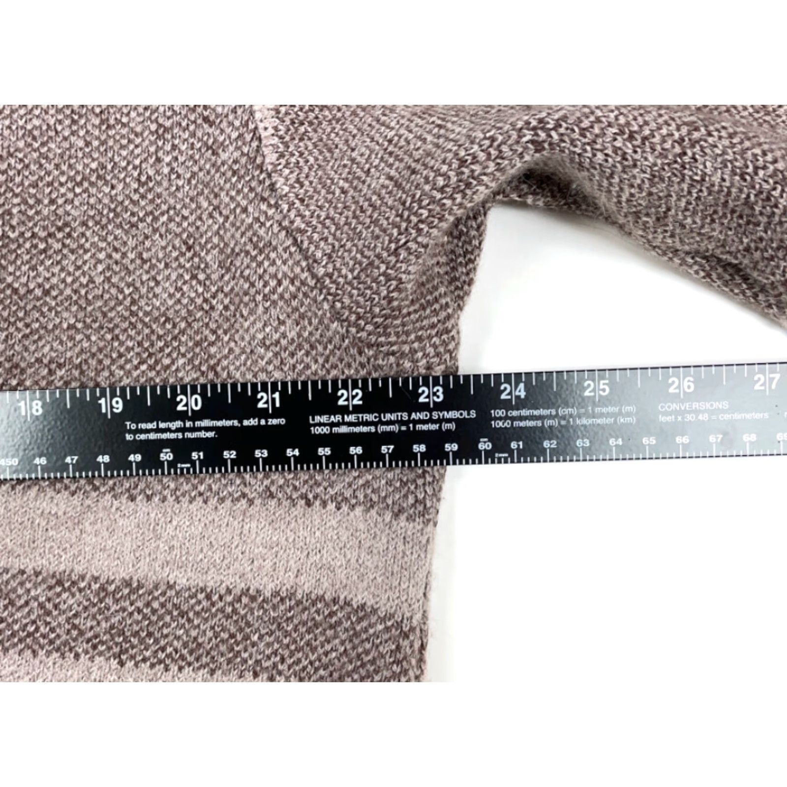 Vintage Mystree Pullover Sweater Brown Check Pocket Crew Neck Long Sleeve Women L Vintage No Size L / US 10 / IT 46 - 7 Thumbnail