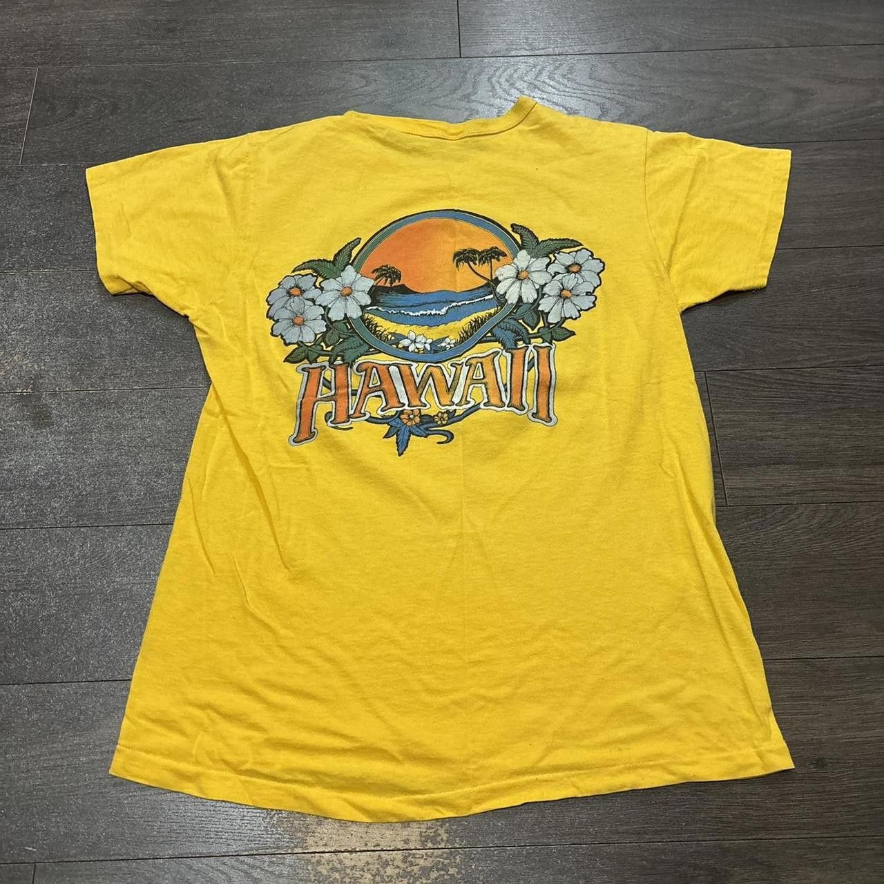 Hanes Vintage Hawaii t shirt 70s M Size US M / EU 48-50 / 2 - 4 Thumbnail