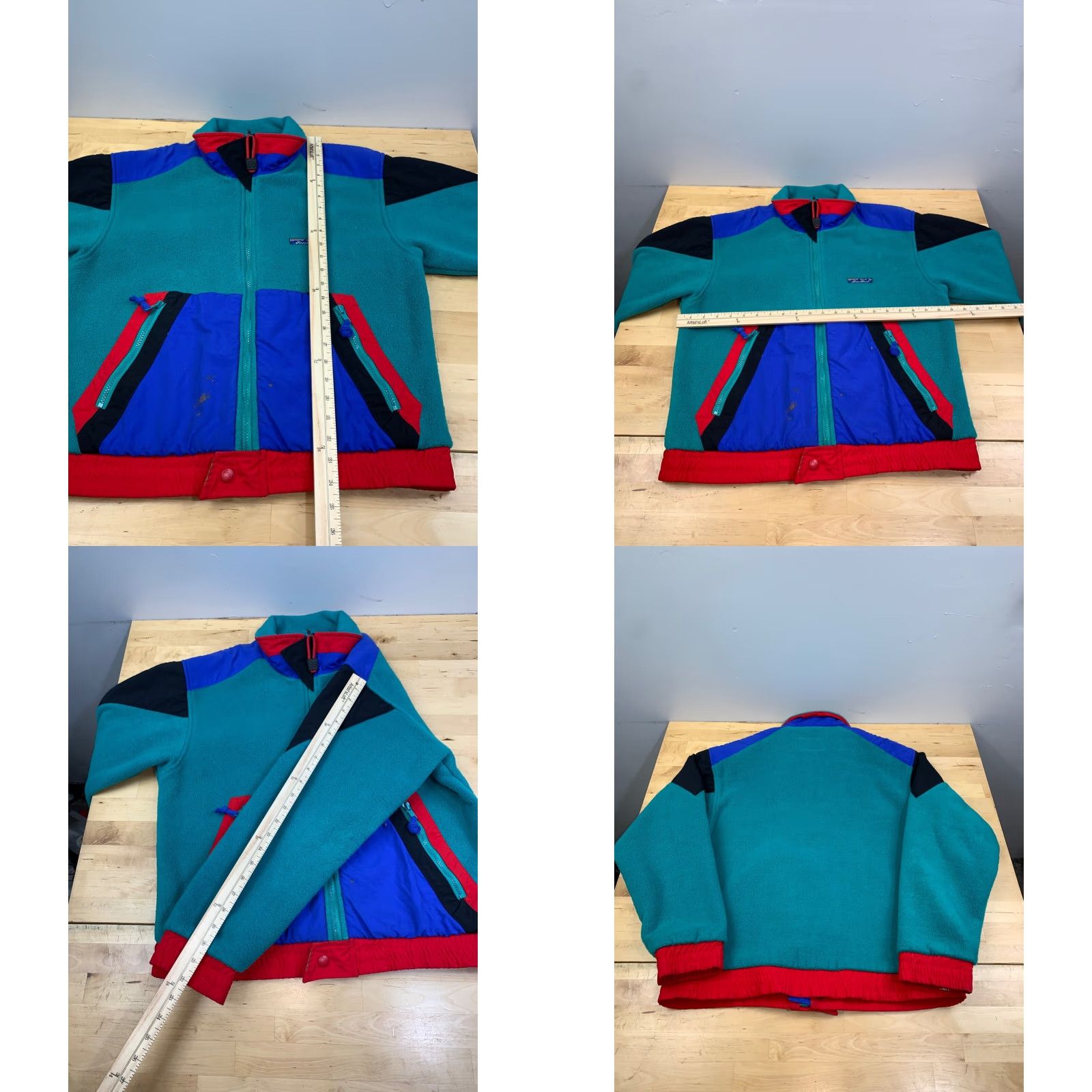 Eddie Bauer Vtgb Eddie Bauer Jacket Mens S Colorblock 90s Full Zip Pockets10839 Size US S / EU 44-46 / 1 - 8 Thumbnail