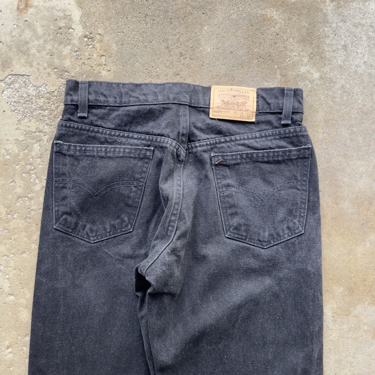 Levi's 90s Levi's 562 Faded Loose Baggy Skater Jeans ERD Grunge Size US 29 - 8 Thumbnail