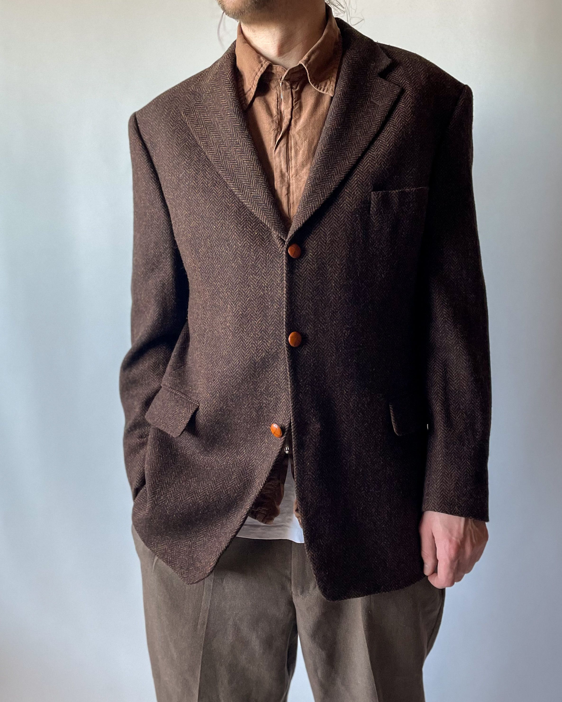 Vintage Vintage Odermark Tweed Blazer Size 44R - 1 Thumbnail