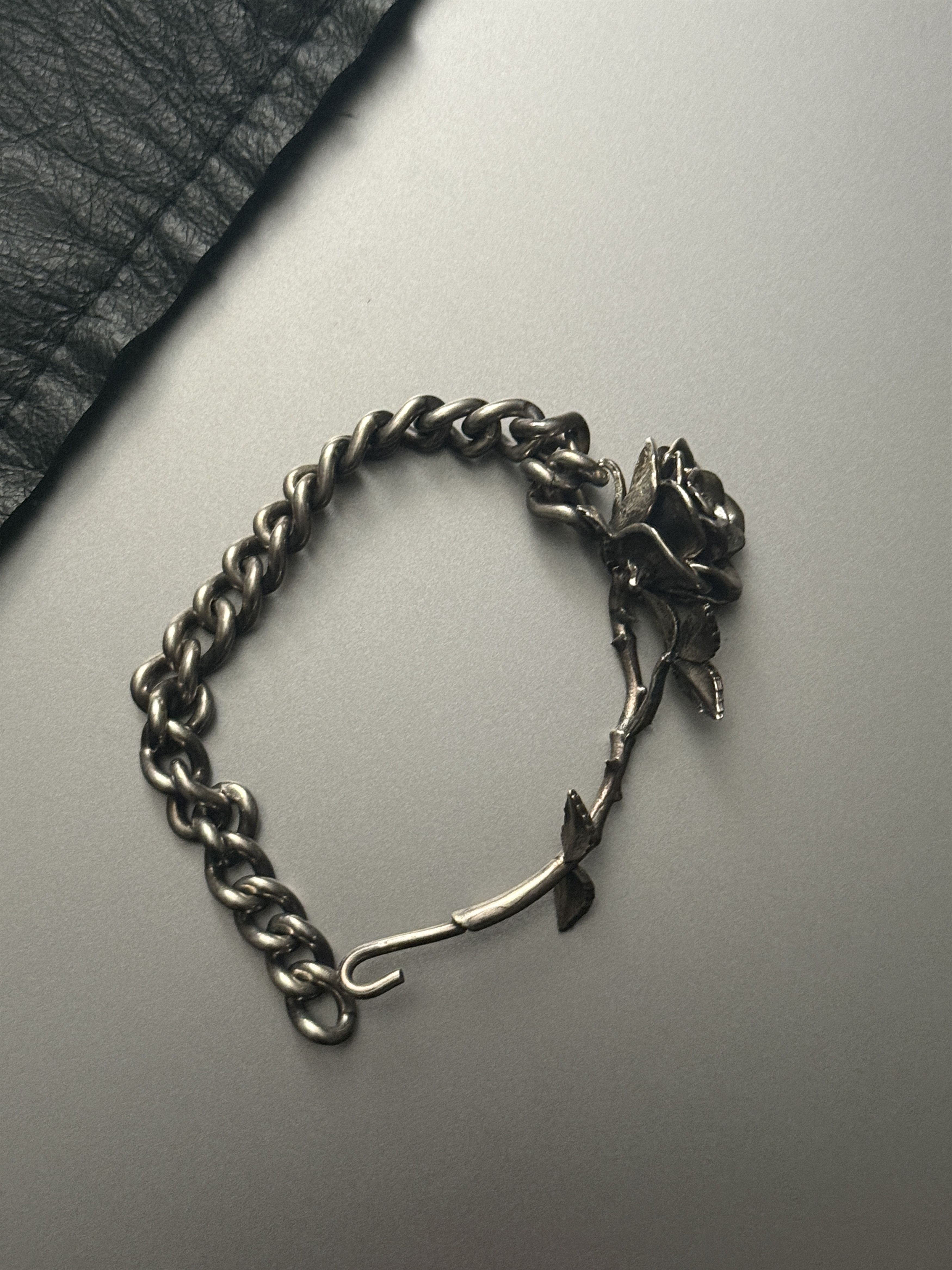 Enfants Riches Deprimes ERD SILVER ROSE CLIP WALLET CHAIN | Grailed