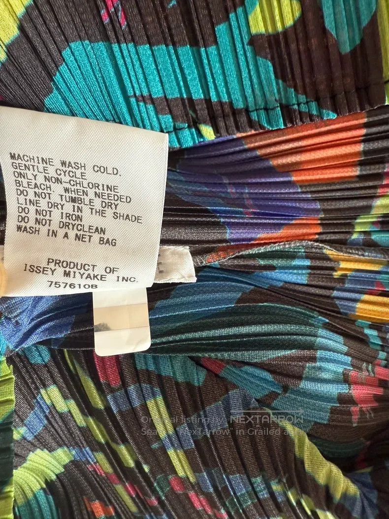 Issey Miyake Issey Miyake Black Long Sleeve Top Size XL / US 12-14 / IT 48-50 - 4 Thumbnail
