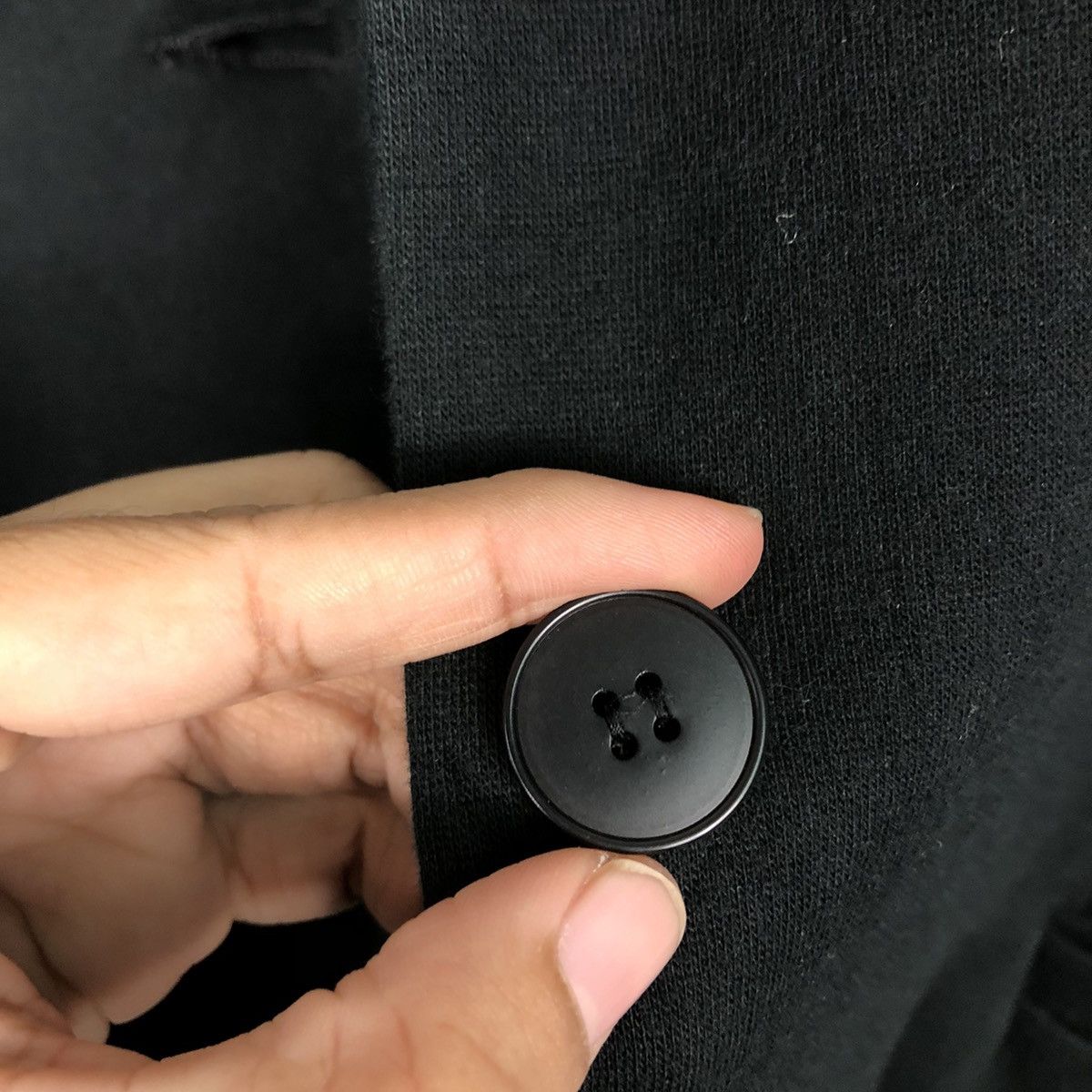 agnes b. 📌Vintage Cropped Button Jacket Agnes B. Paris Made in Japan Size US M / EU 48-50 / 2 - 17 Thumbnail