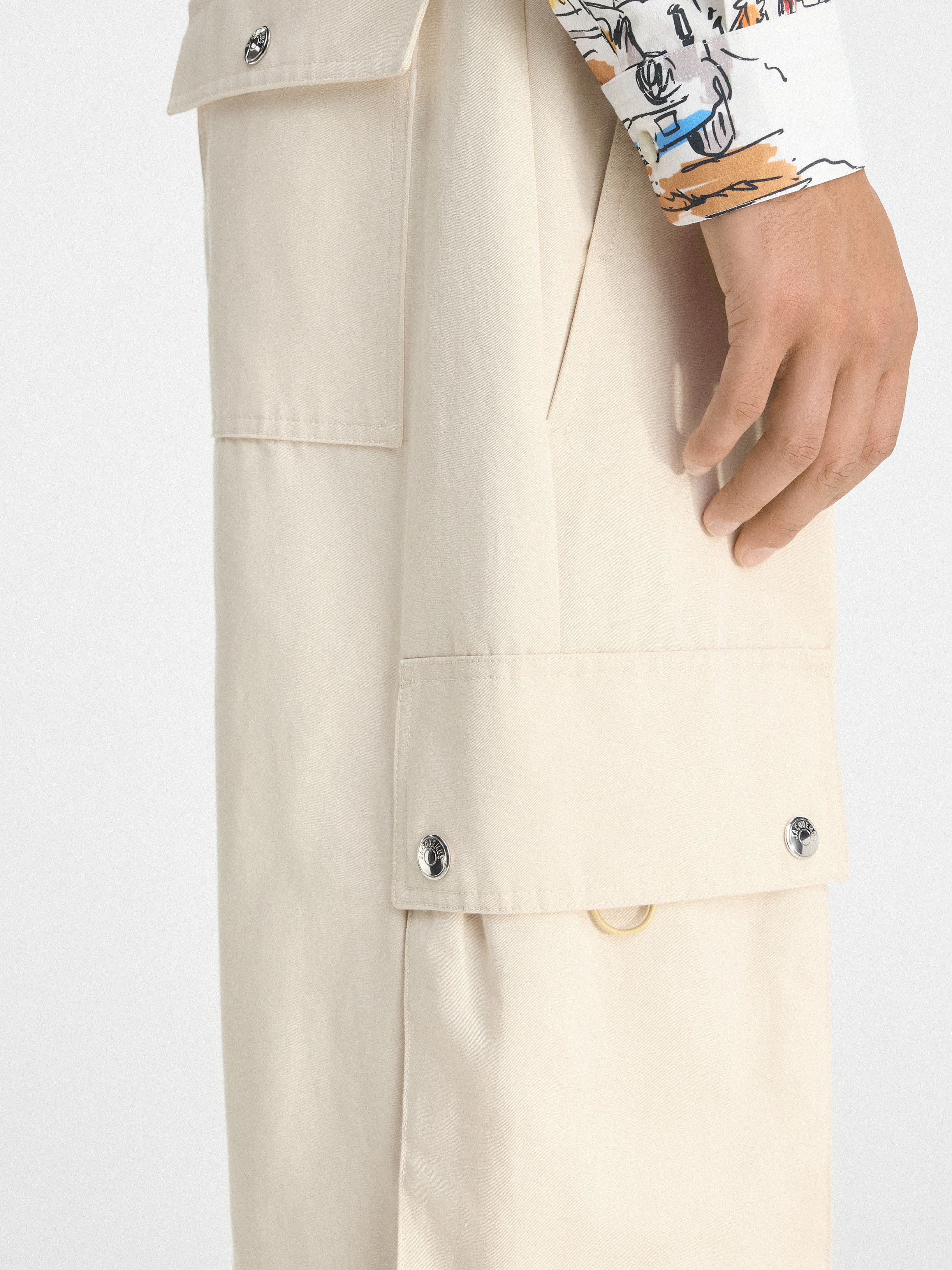 Jacquemus o1s22i1n1024 Cargo Pant in Beige Size US 36 / EU 52 - 5 Thumbnail