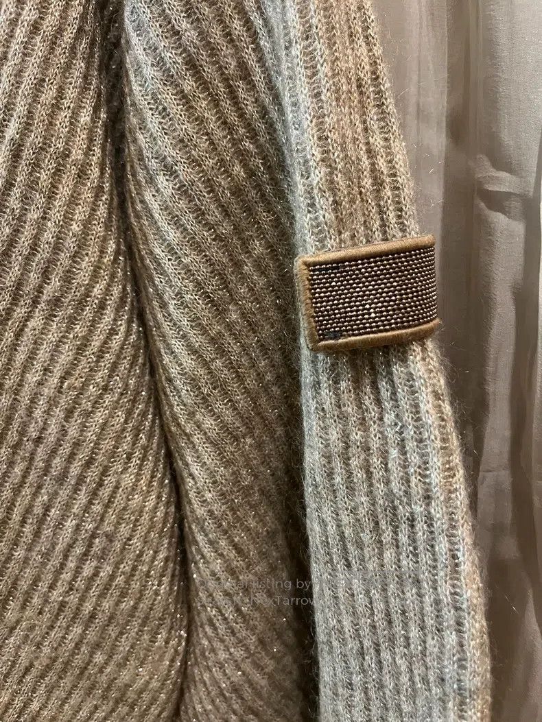 Brunello Cucinelli Brunello Cucinelli 23' mohair knit sweater Size S / US 4 / IT 40 - 3 Thumbnail