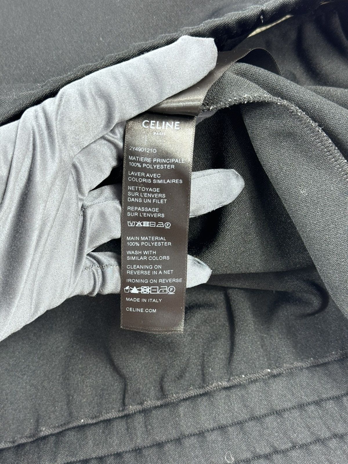 Celine CELINE LOGO ZIP UP SWEATSHIRT Size US XL / EU 56 / 4 - 7 Thumbnail