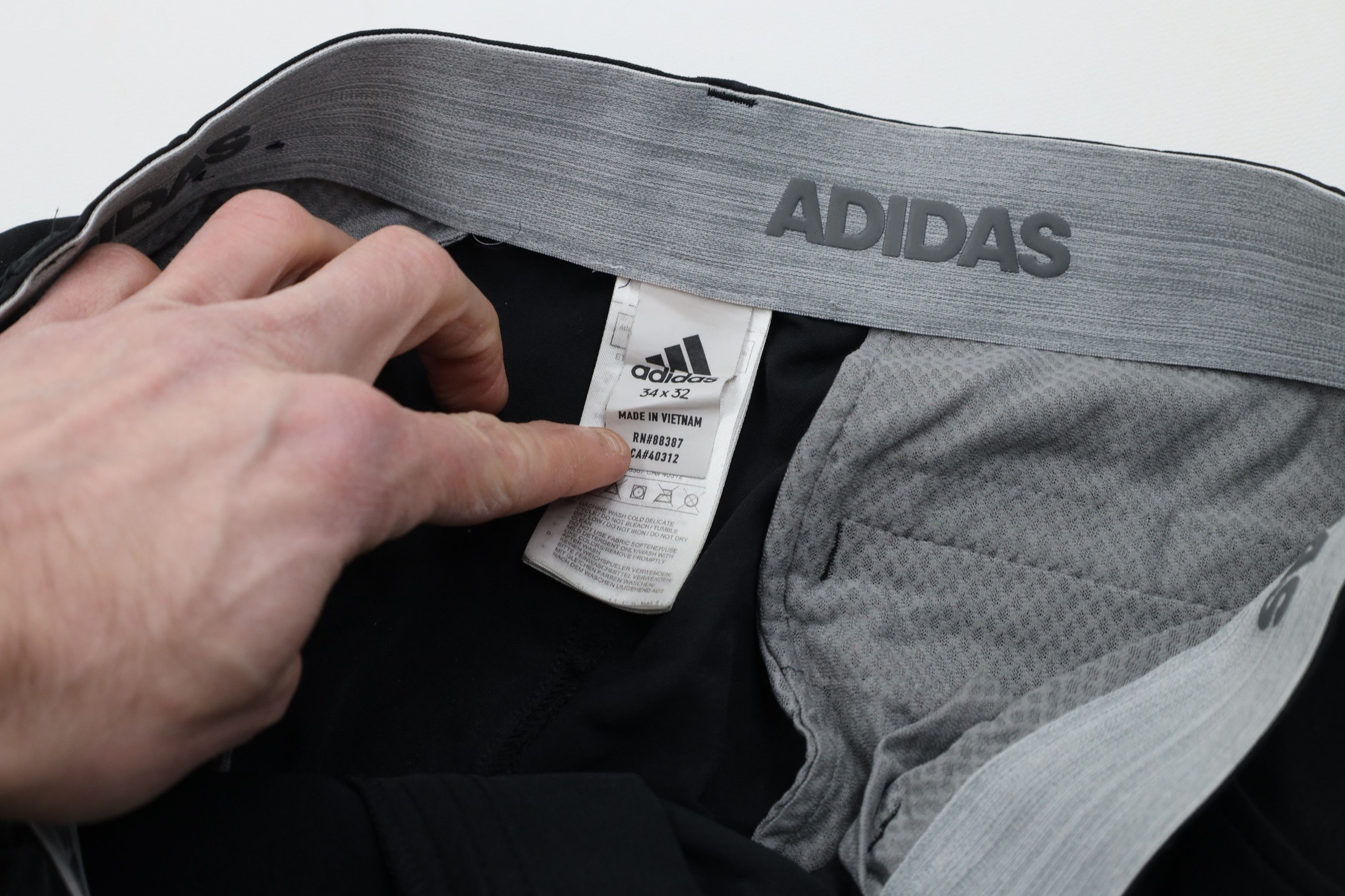 Adidas Y2K Adidas Golf Knit Stretch Golfing Chino Pants Black Size US 34 / EU 50 - 10 Thumbnail