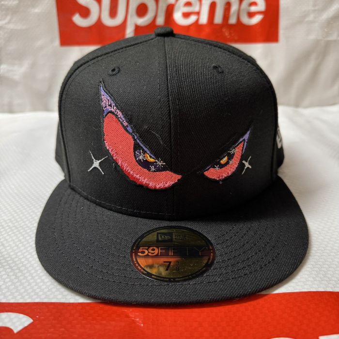Supreme Supreme new era eyes hat black size 7 3/8 | Grailed