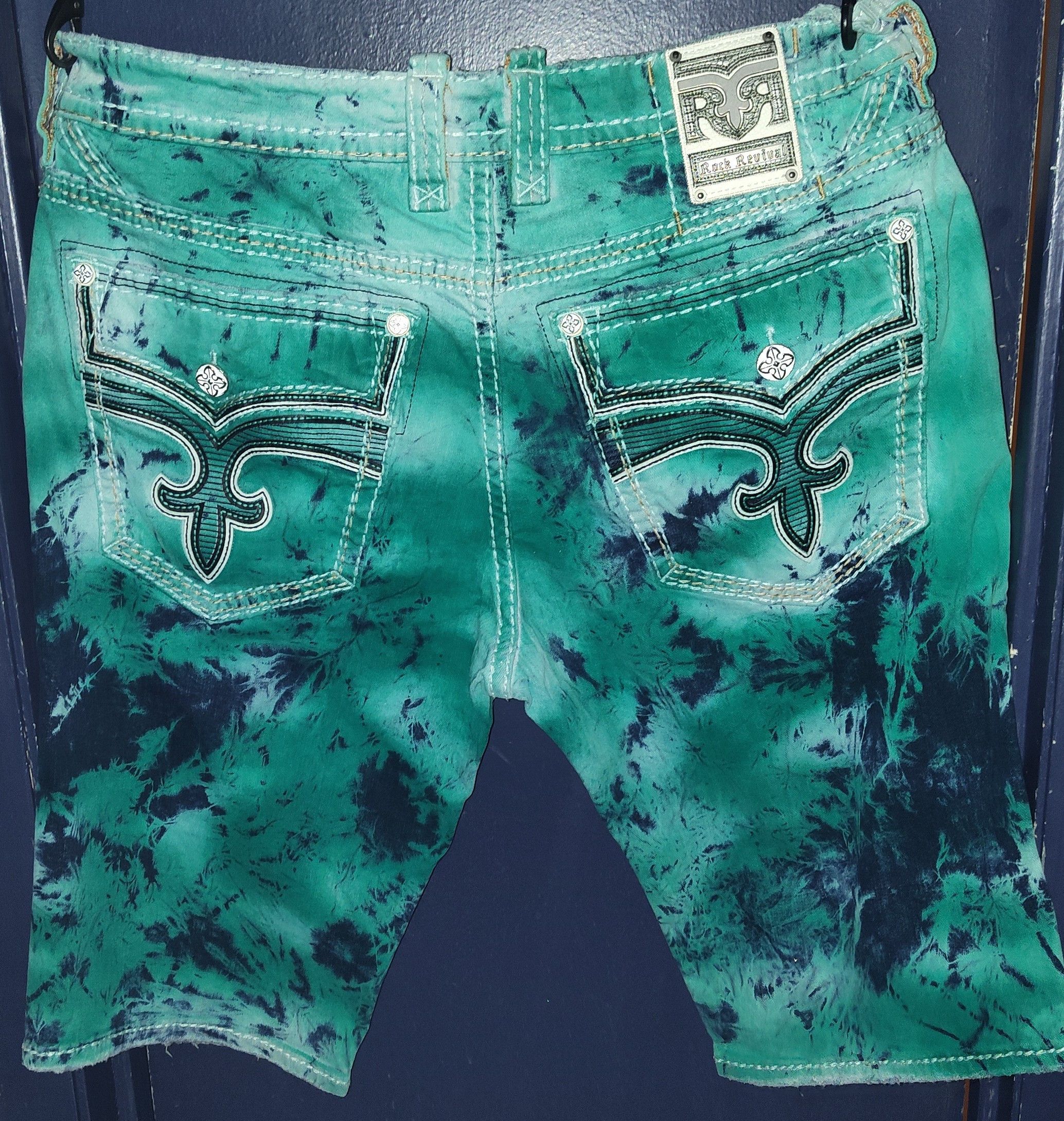 Rock Revival Tie store Dye Shorts