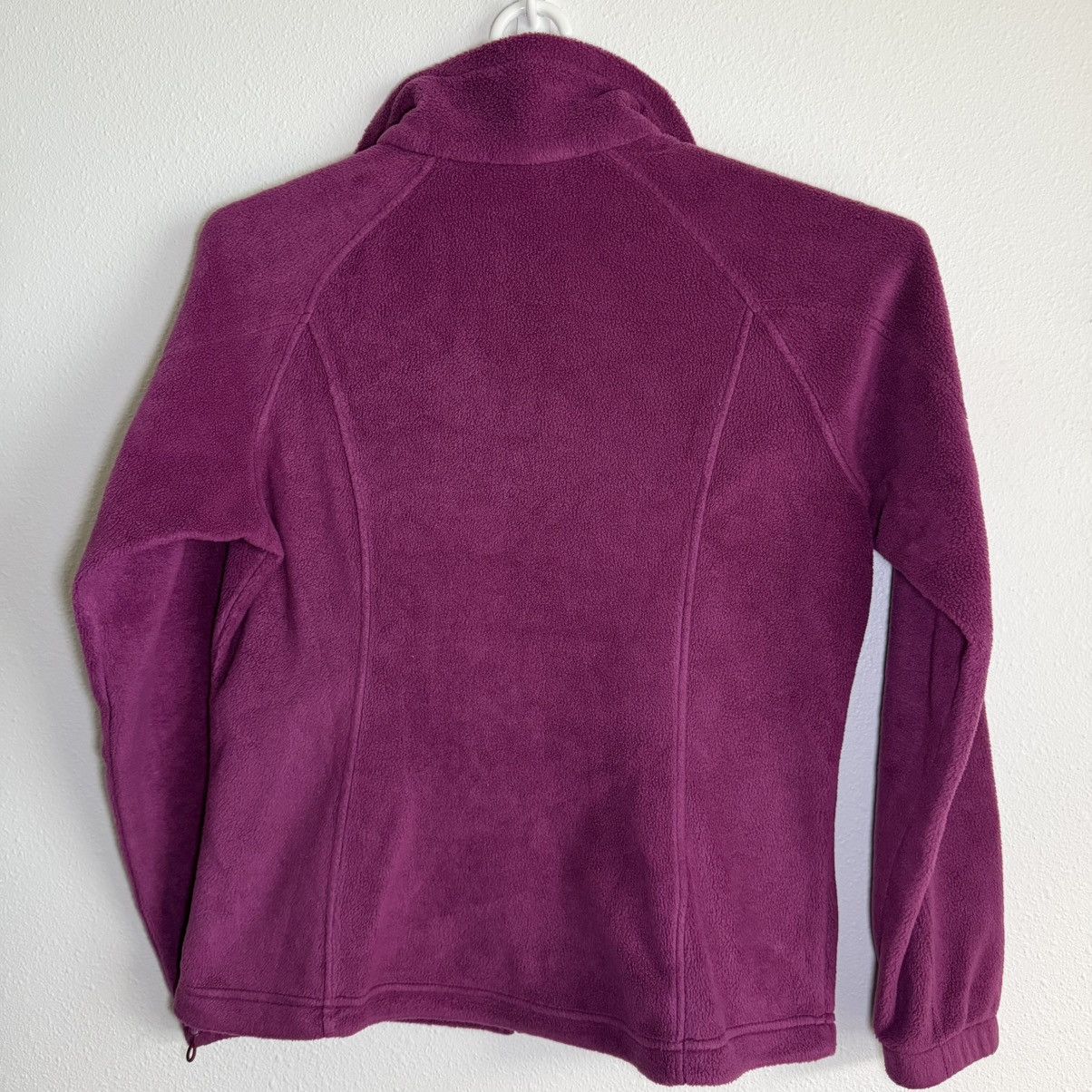 Columbia Columbia Womens Medium Purple Fleece Jacket Full Zip Soft Size M / US 6-8 / IT 42-44 - 6 Thumbnail