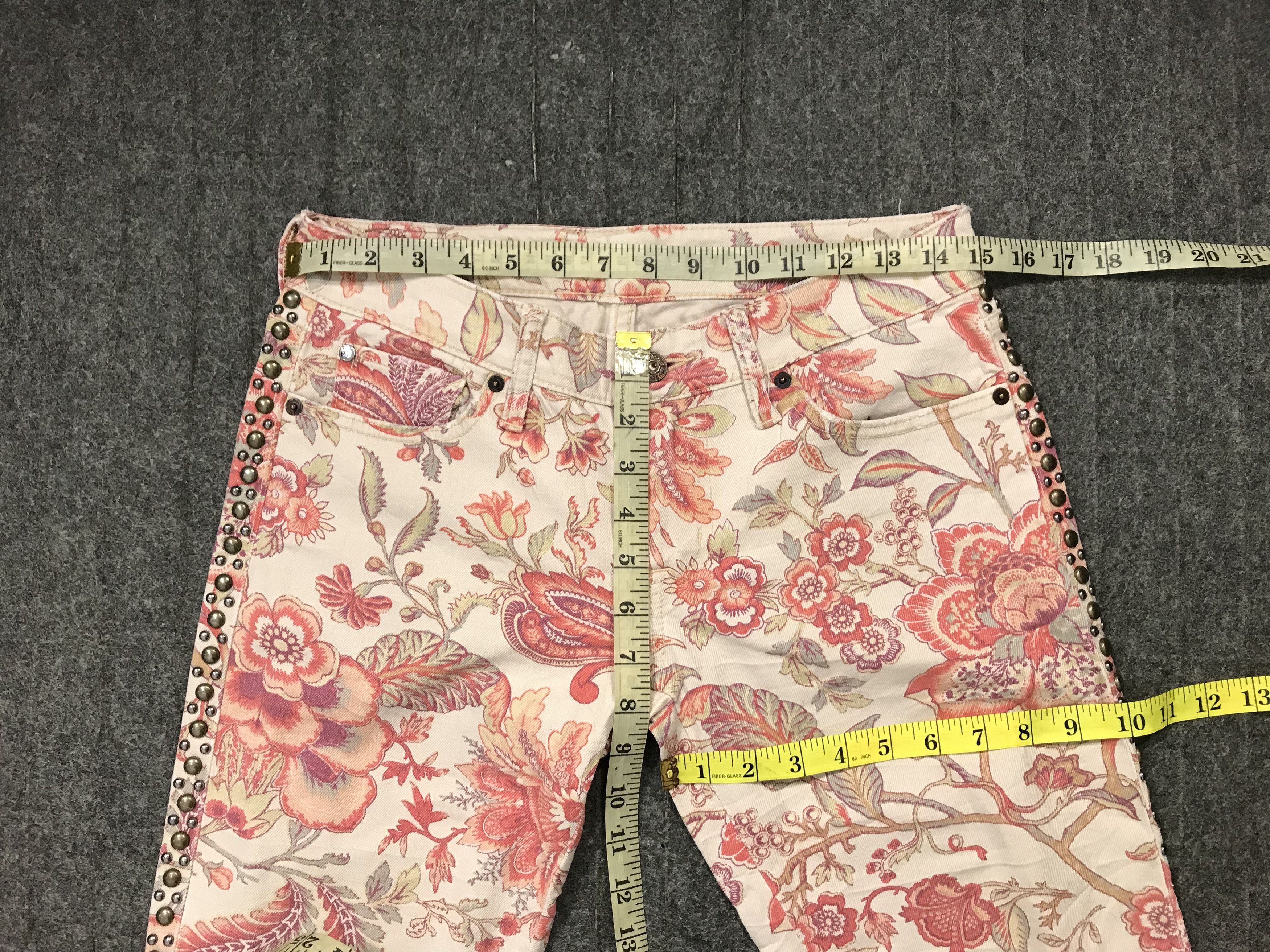 Ralph Lauren Ralph Lauren Denim Pant Paisley Art All Over Printed Size 29" - 11 Thumbnail