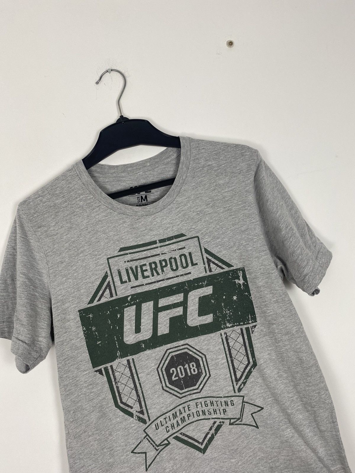 Affliction × UFC × Vintage UFC Liverpool 2018 M Tee Cage y2k affliction Size US M / EU 48-50 / 2 - 3 Thumbnail