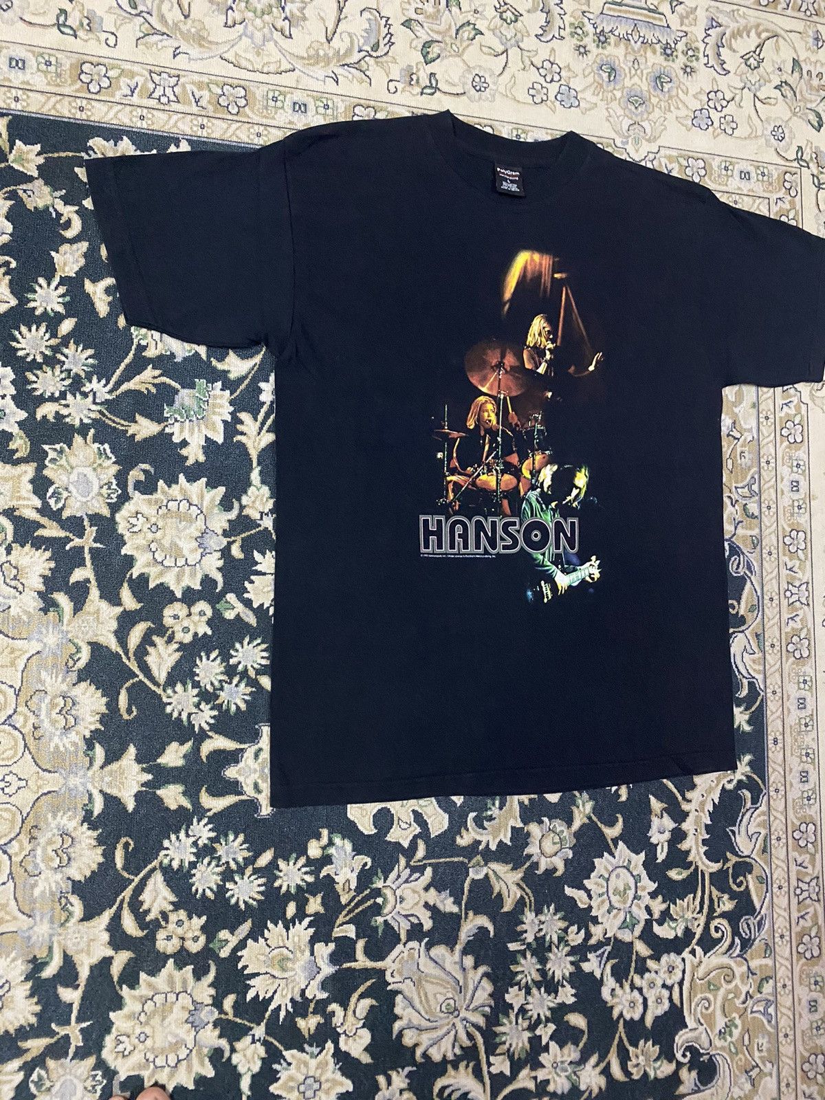 Band Tees Vintage 1998 Hanson Size US L / EU 52-54 / 3 - 3 Thumbnail