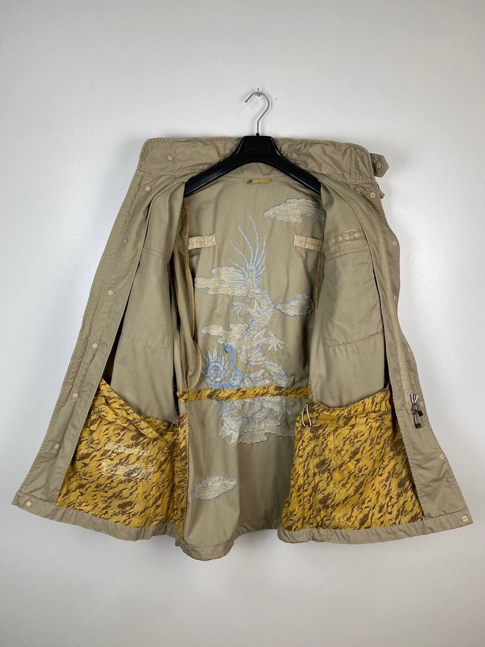 Other Olive Maharishi Heavily Embroidered Dragon M65 Jacket Size US M / EU 48-50 / 2 - 15 Thumbnail