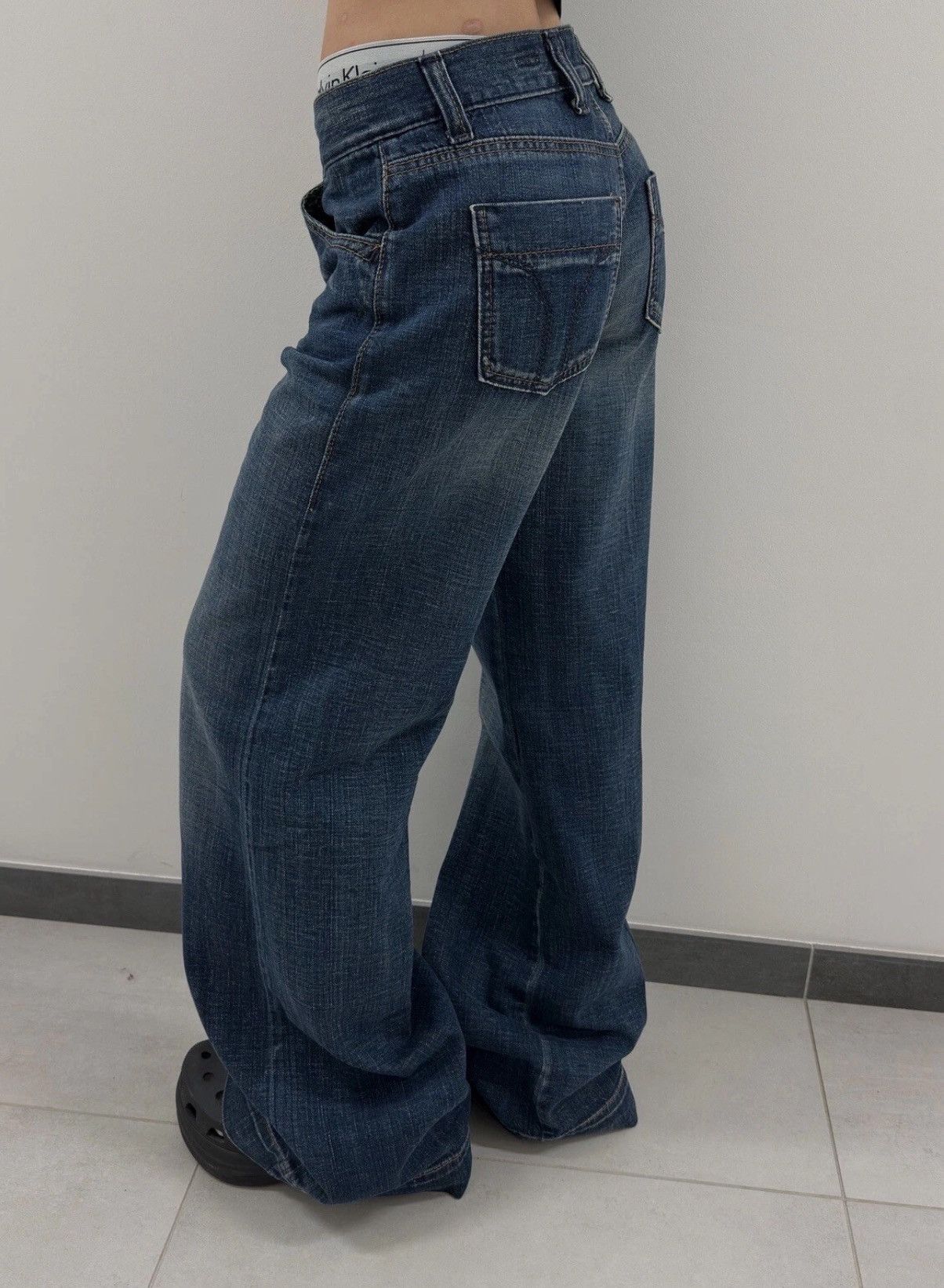 Miss Sixty DDP NEW Miss Sixty 60 Jeans Baggy Mila High Waist Flared y2k Size 30" / US 8 / IT 44 - 5 Thumbnail