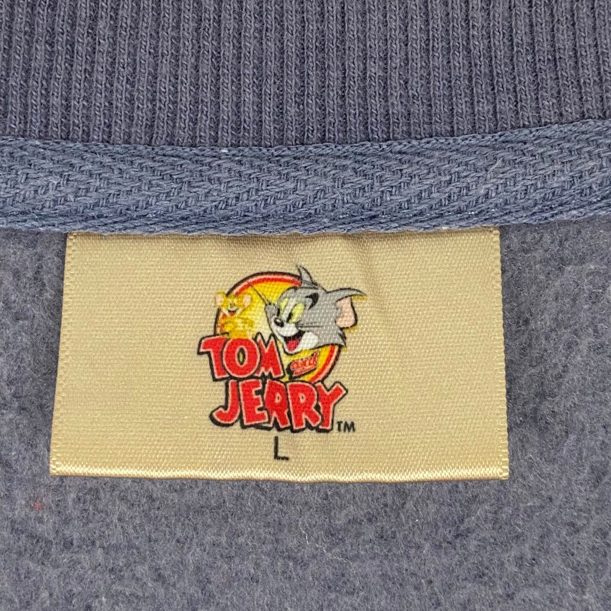 Other Vintage Tom&Jerry Printed Crewneck Sweatshirt NavyBlue SizeL Size US L / EU 52-54 / 3 - 6 Thumbnail