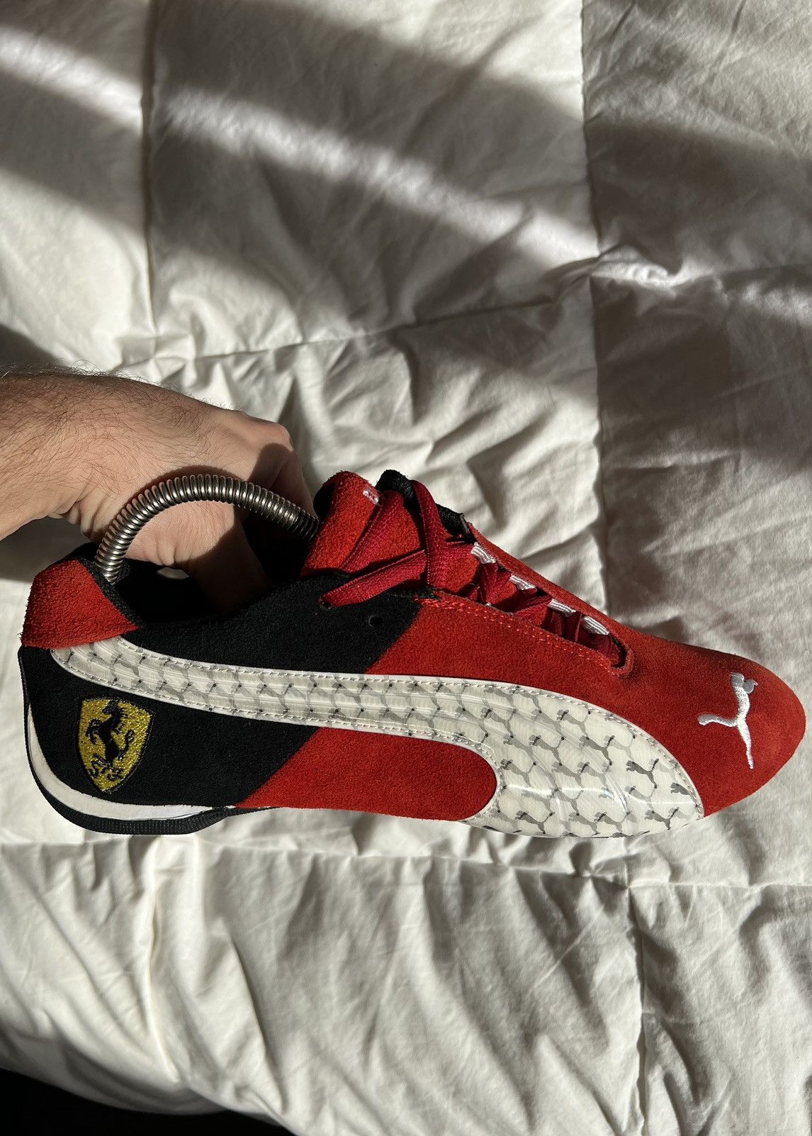 Ferrari × Puma Vintage Puma Ferrari Racing Shoes Speed Cat 2yk Size US 9.5 / EU 42-43 - 5 Thumbnail