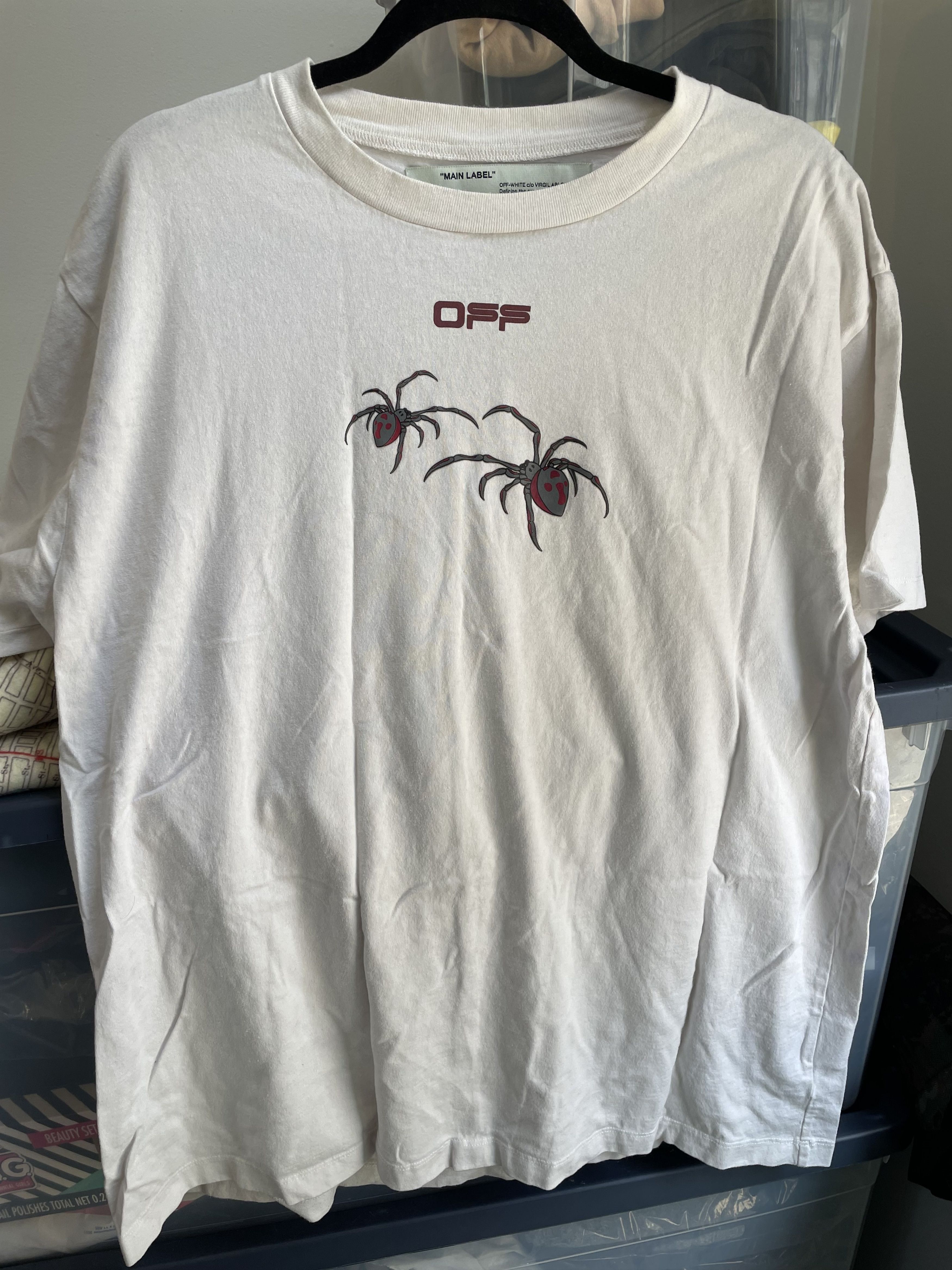 Off-White Off-White Spiders SS20 T-Shirt Size US S / EU 44-46 / 1 - 1 Thumbnail