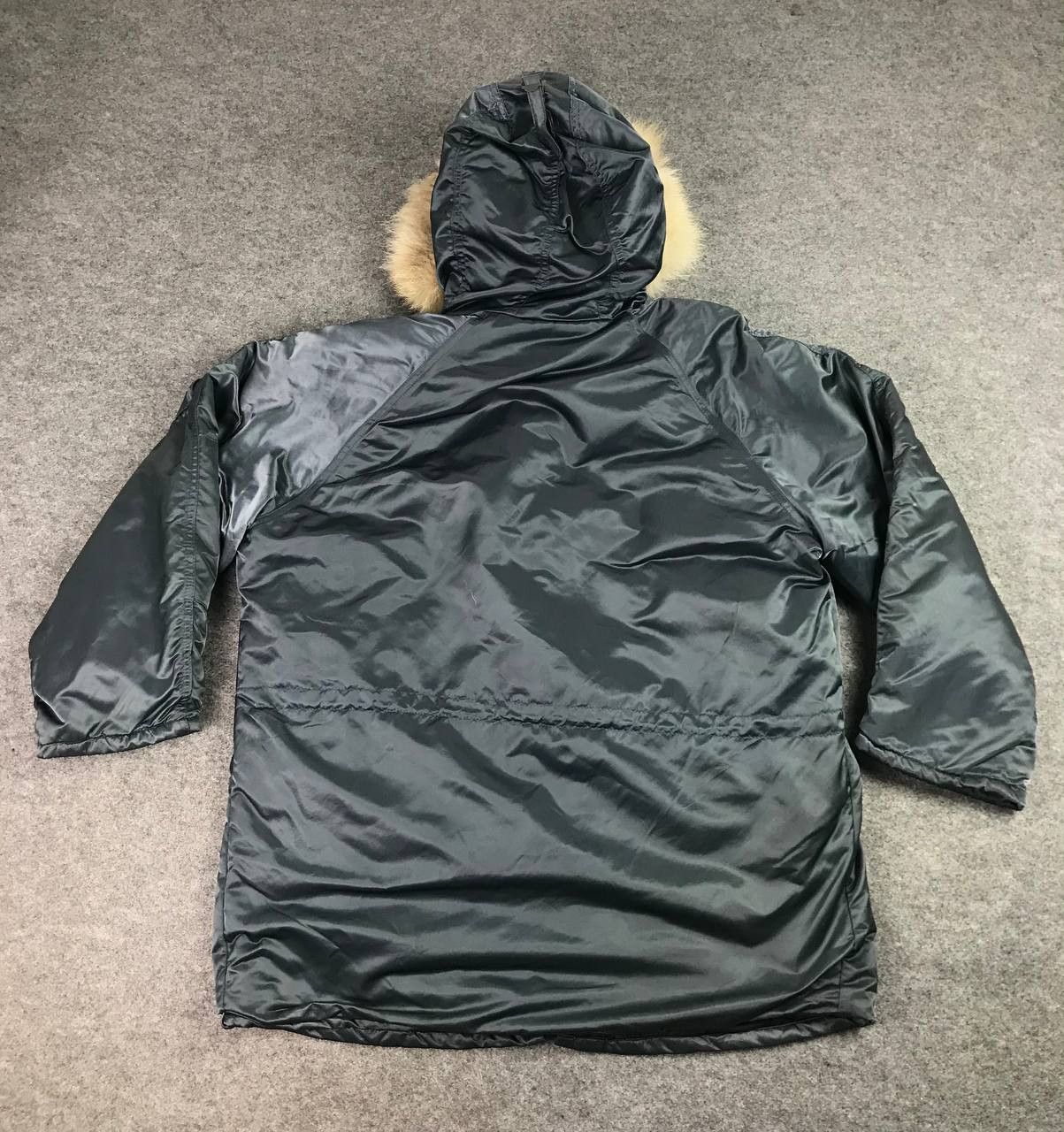 Story Mfg. Corinth Mfg.Co Artic Parka Bomber Mohair Jacket Size US L / EU 52-54 / 3 - 2 Thumbnail