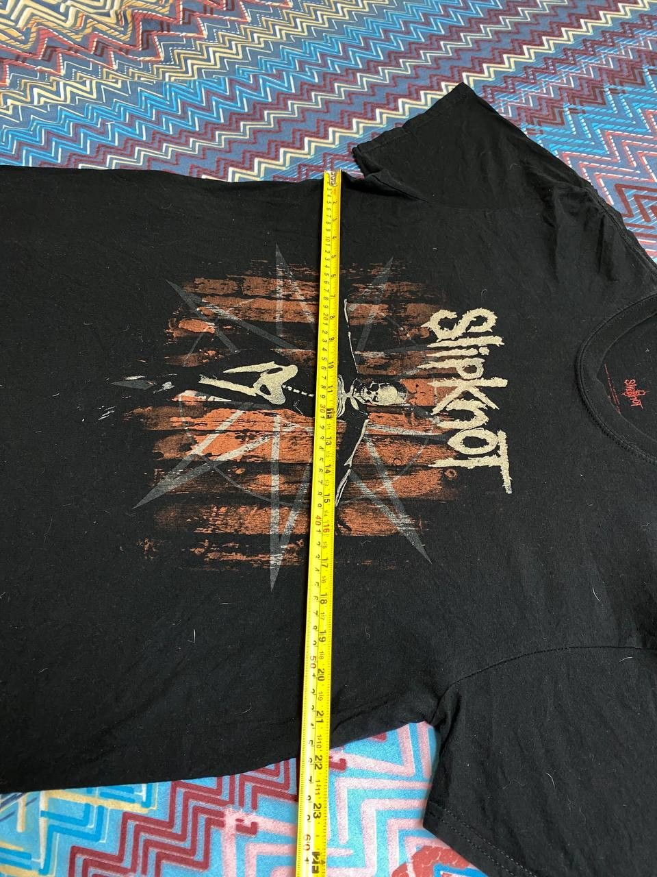 Slipknot Streetwear T-Shirt Slipknot big logo black Y2K Vintage Size US XL / EU 56 / 4 - 8 Thumbnail
