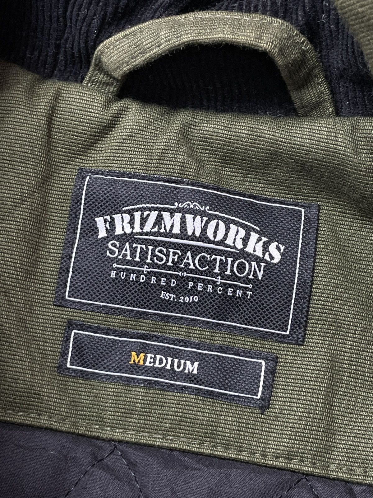 Vintage Vintage Moss Green Frizmwork Quilted Hooded Active Jacket Size US M / EU 48-50 / 2 - 5 Thumbnail