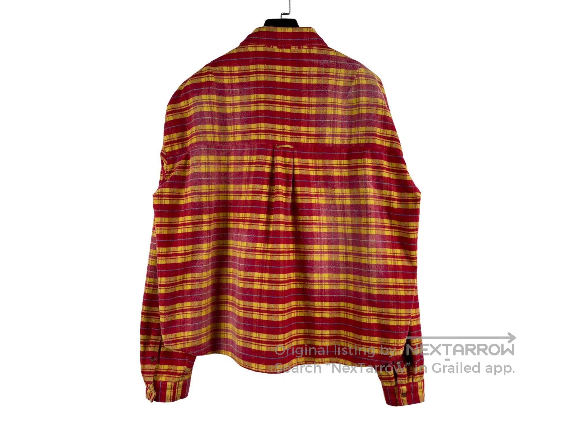 Other Far Archive Orange Red Distressed Faded Flannel Tapered Pl Size US S / EU 44-46 / 1 - 2 Thumbnail