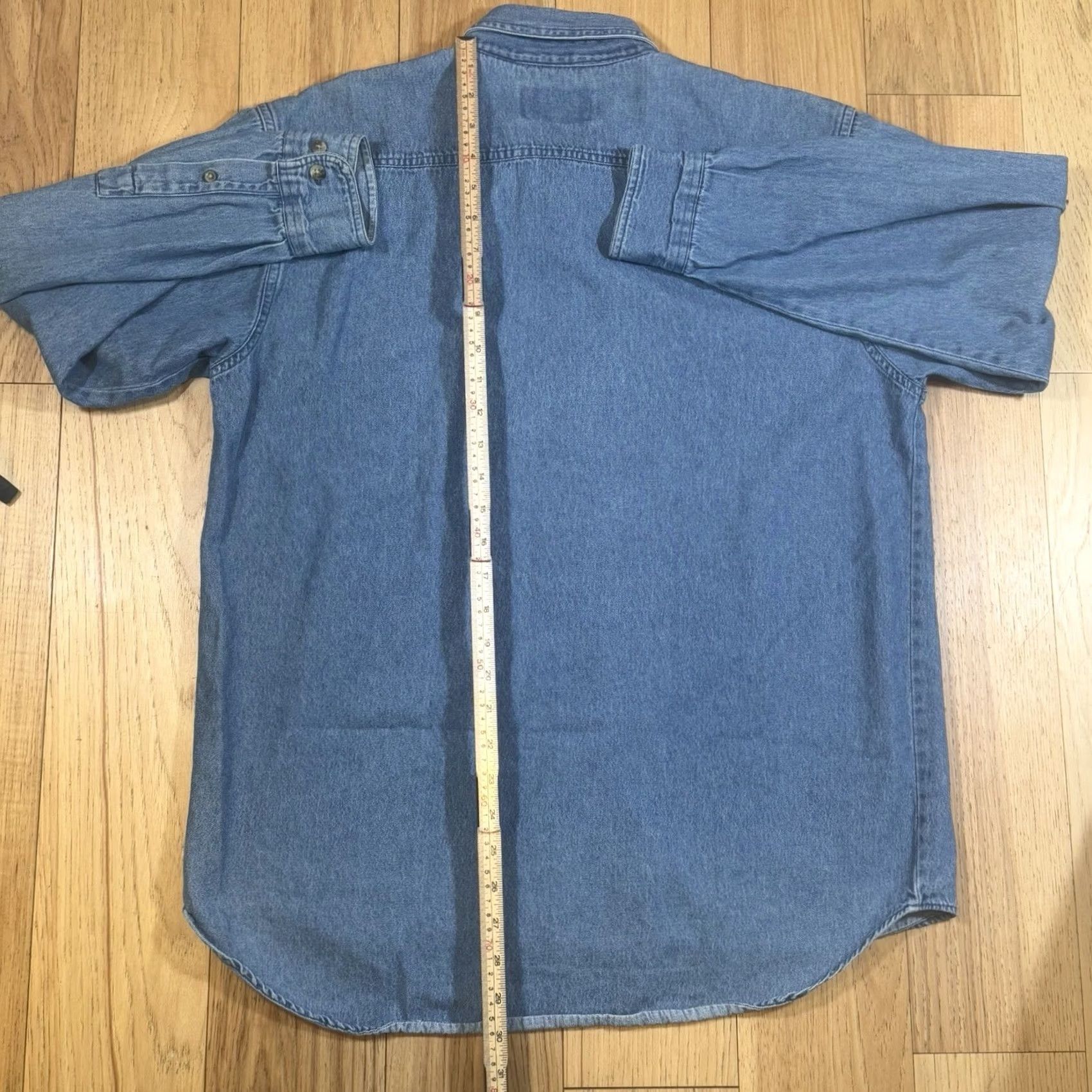 Denime VINTAGE Danare Denim Button-Up Shirt Men’s Medium Blue 2000 NFC Y2K Size US M / EU 48-50 / 2 - 7 Thumbnail
